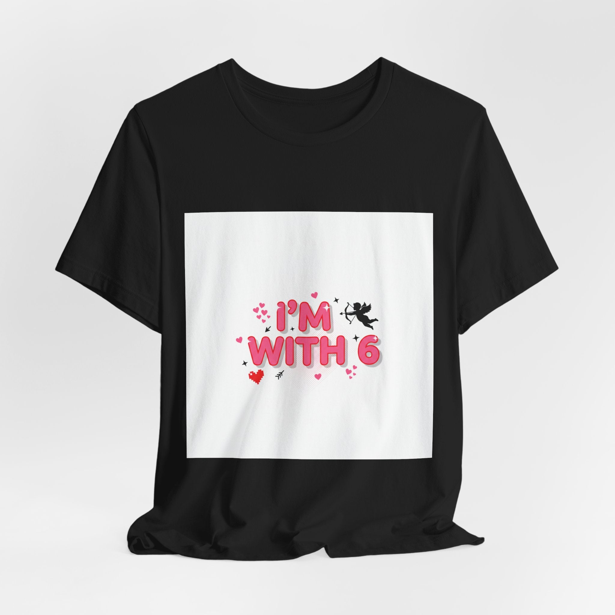 Valentine's I with 6 for 7 grid Tee