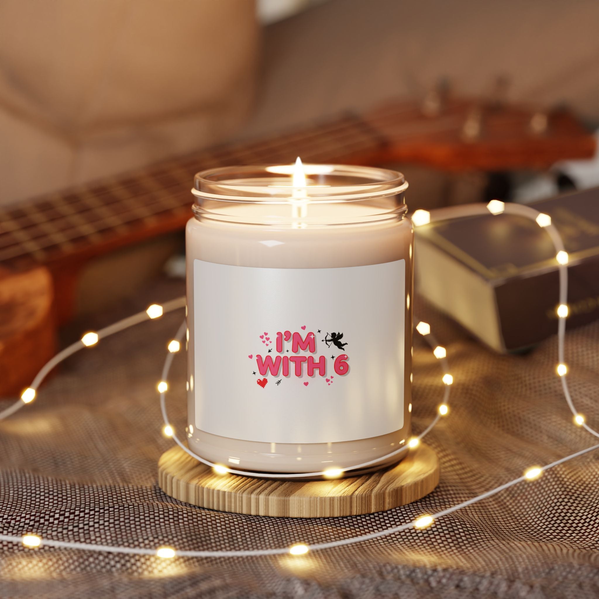 6 7 Scented Soy Candle, 9oz