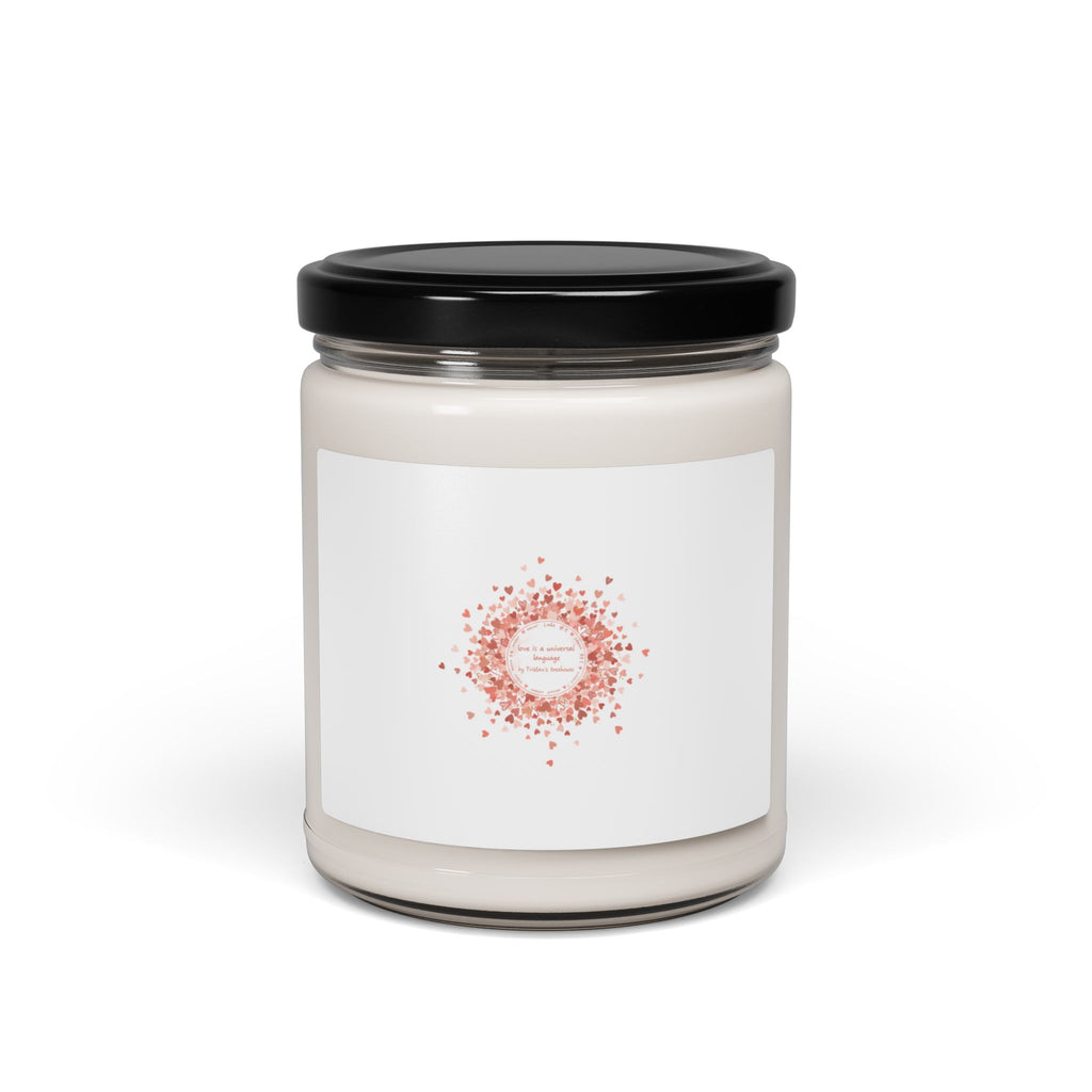 Tiny Heart Confetti Candle | Scented Soy Candle, 9oz