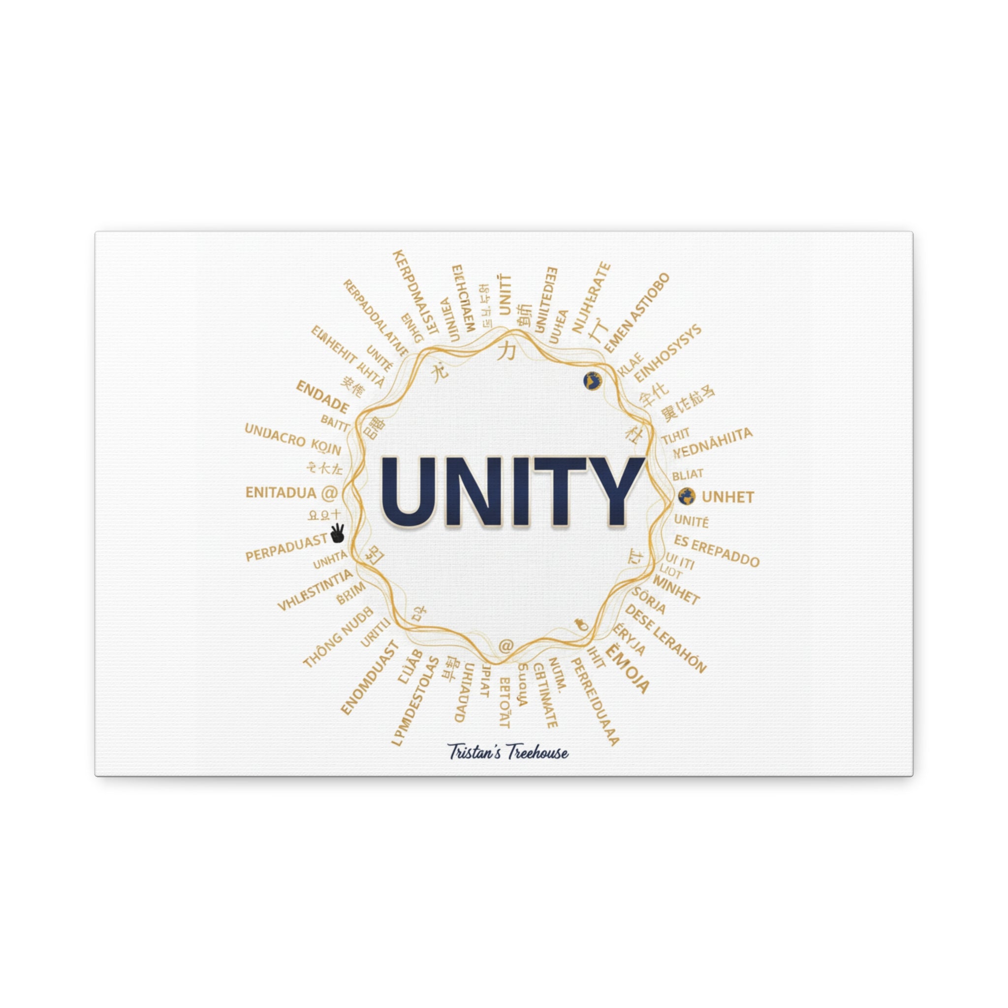UNITY Canvas, Matte Stretched 1.25" | Dry January sober curious decor