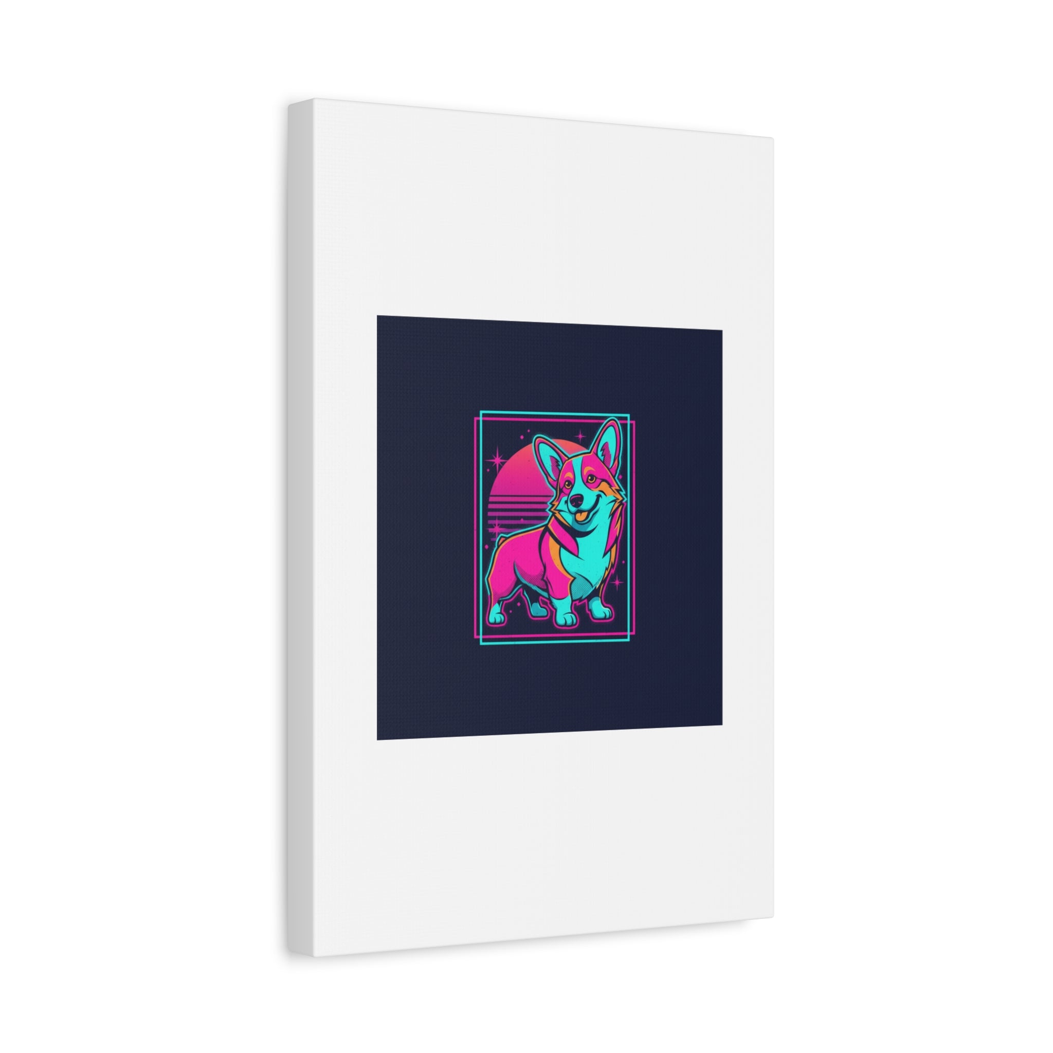 Platonic Love Corgi Canvas | Friendship Valentine, Galentine’s Wall Art