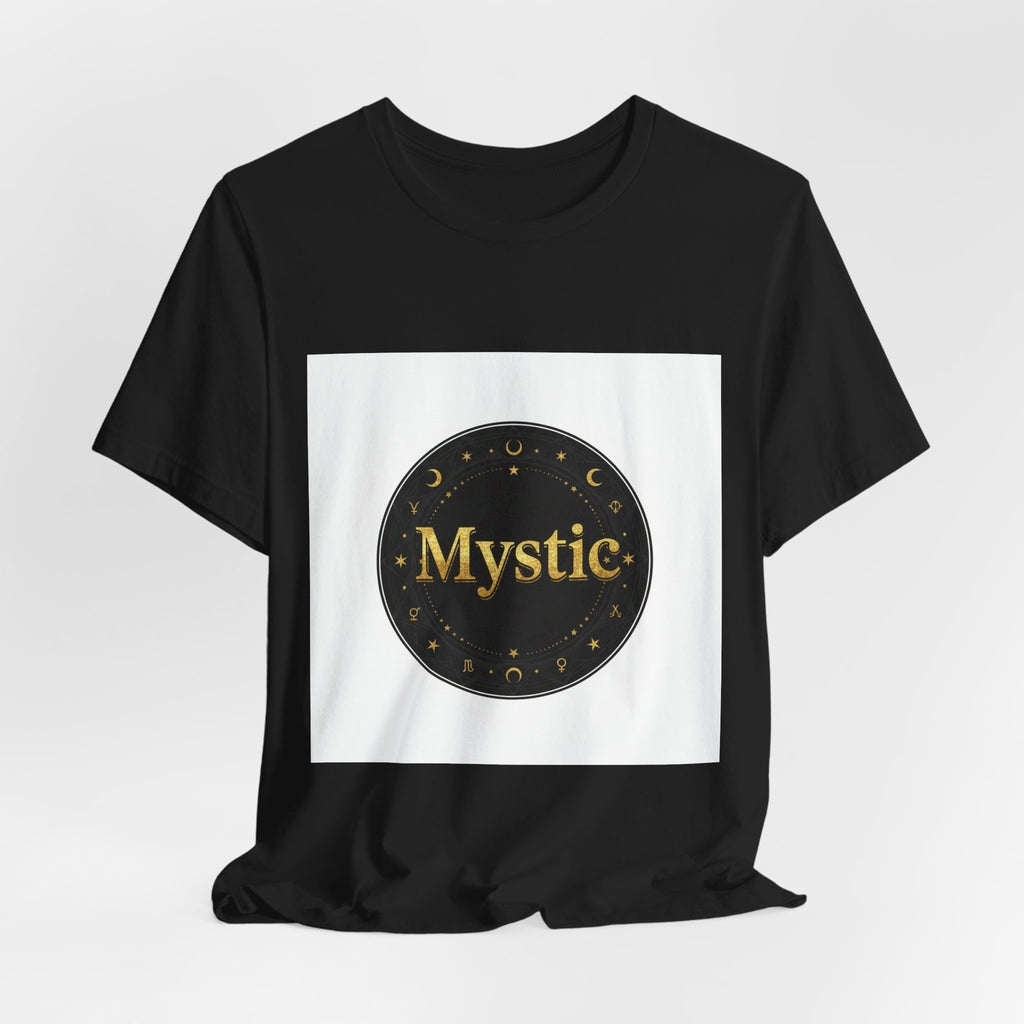 Mystic Circle Tee | Tarot & Occult Typography, Esoteric Print
