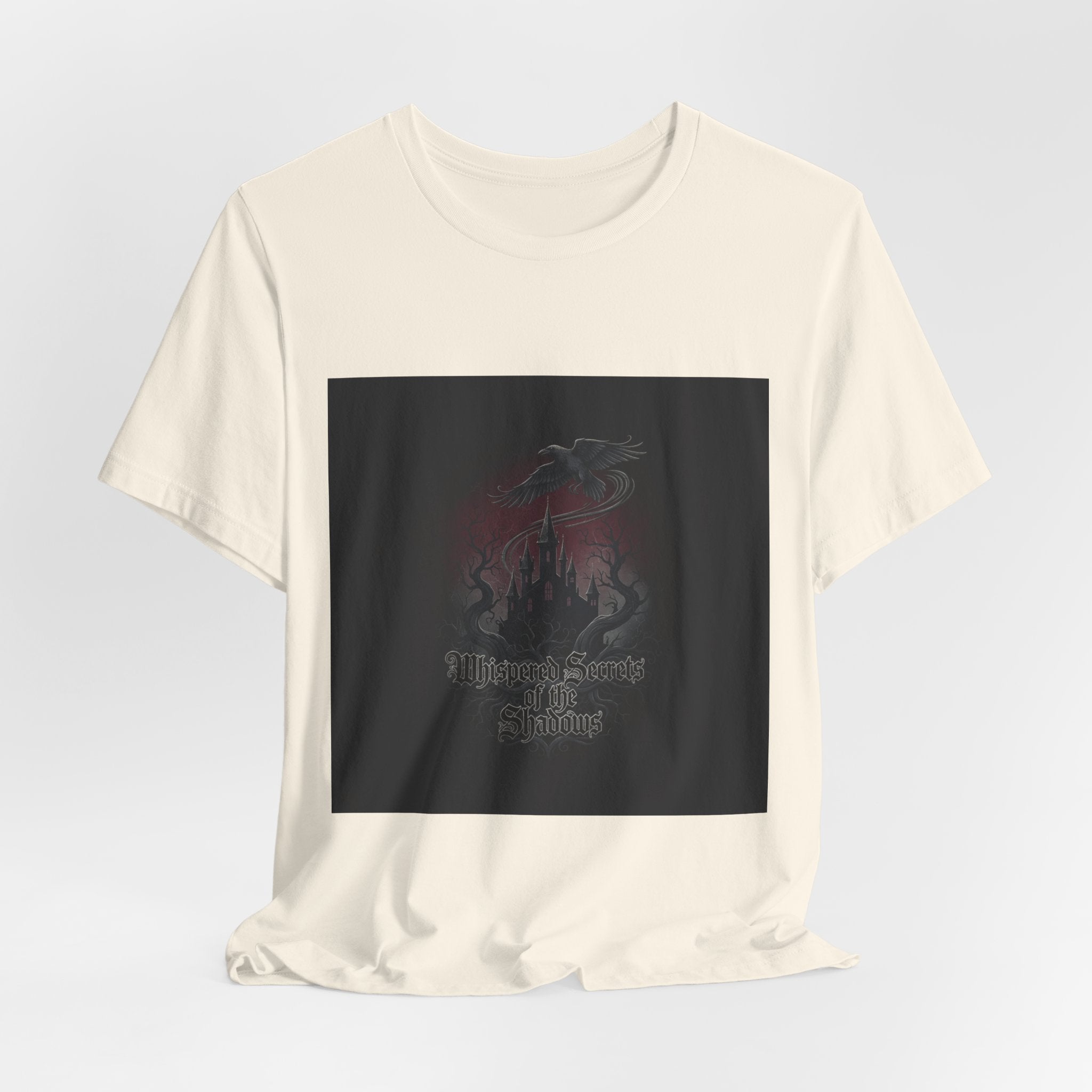 Medieval Castle Emblem Tee | Castlecore Gothic Blackletter T‑Shirt