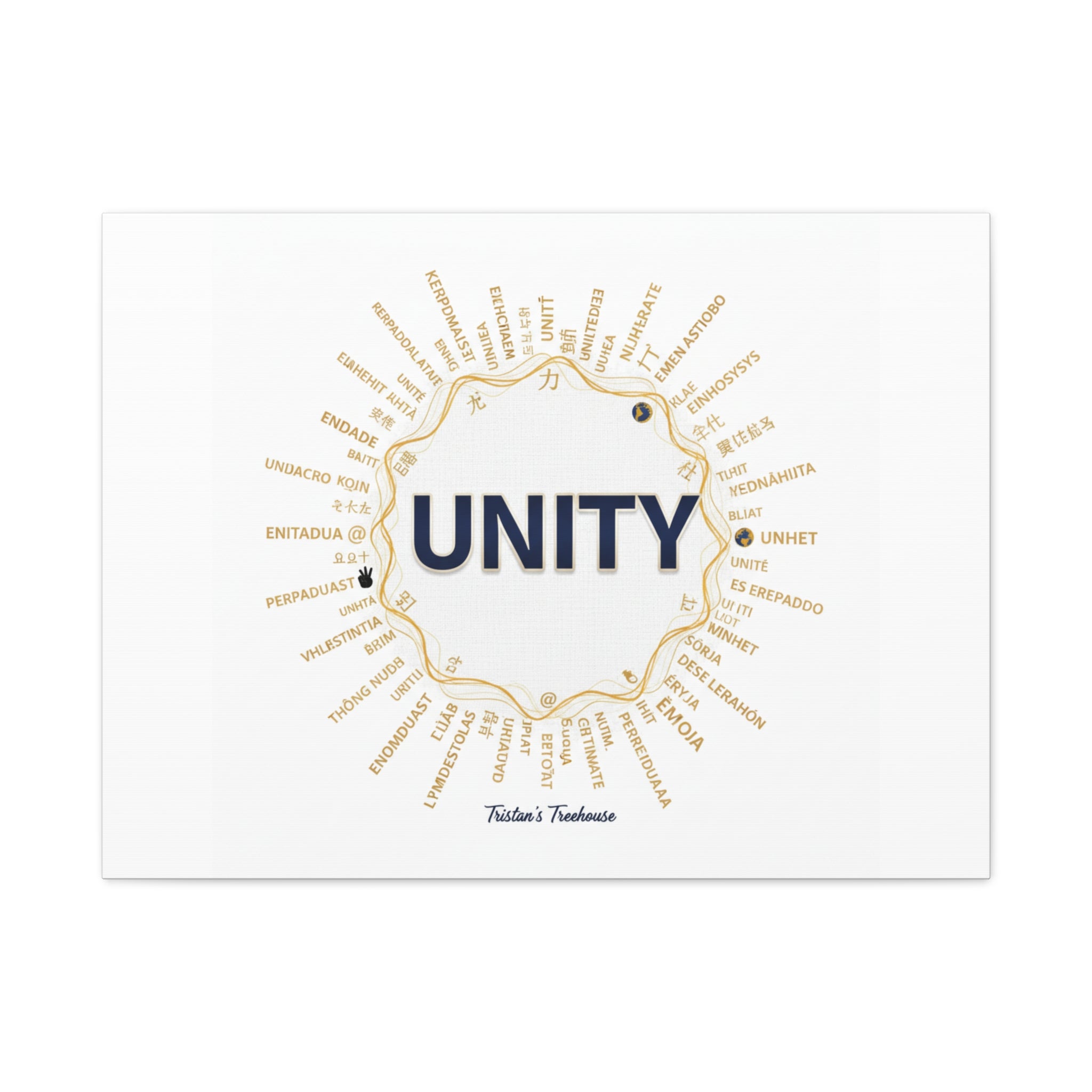 UNITY Canvas, Matte Stretched 1.25" | Dry January sober curious decor