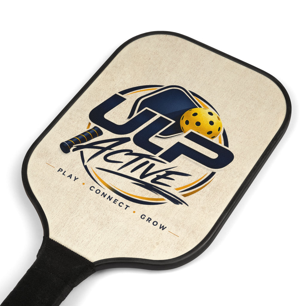 Pickleball Paddle Set — ULP Active Logo Pickleball Kit with 2 Paddles & Balls