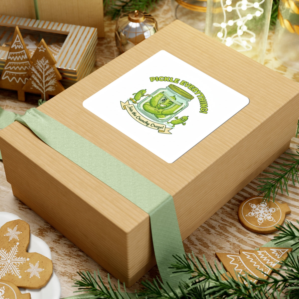 Pickle Everything Sticker | Brine Design, Pickle Lover Sticker