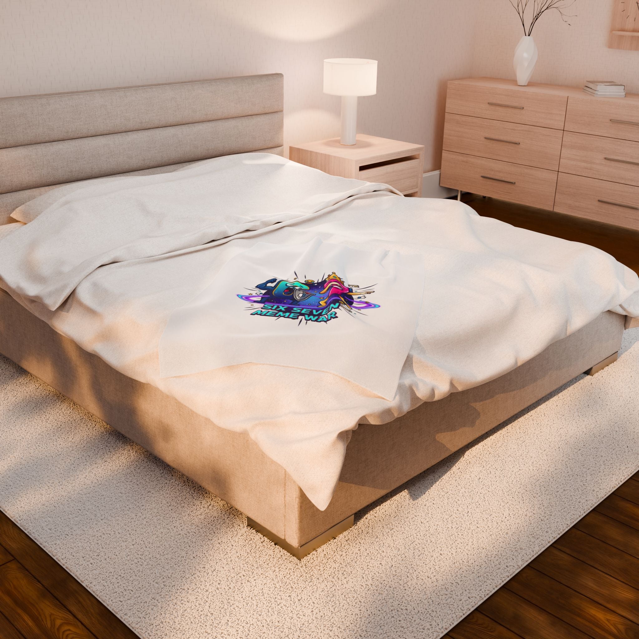 Six Seven Meme War Blanket | Legendary Internet Battle Plush Throw