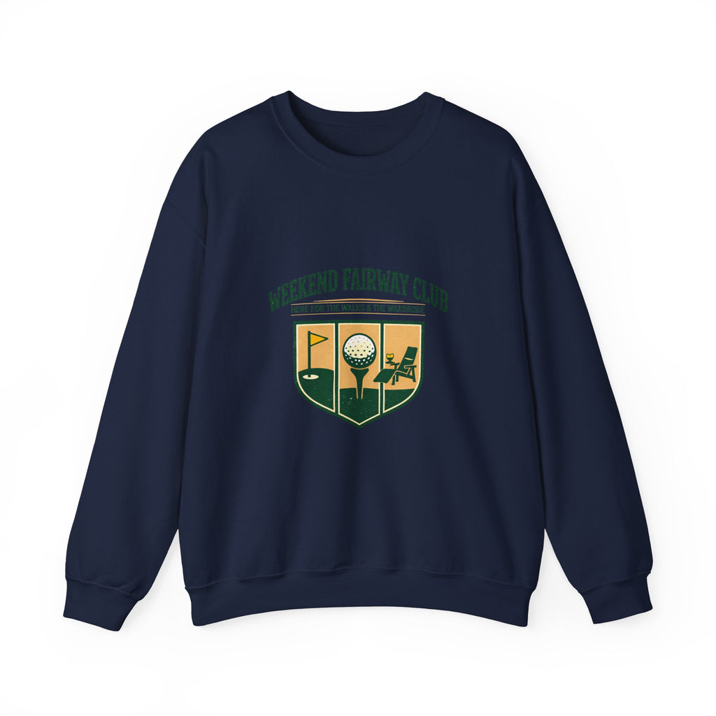 Weekend Fairway Club Crewneck – Unisex Golf Sweatshirt