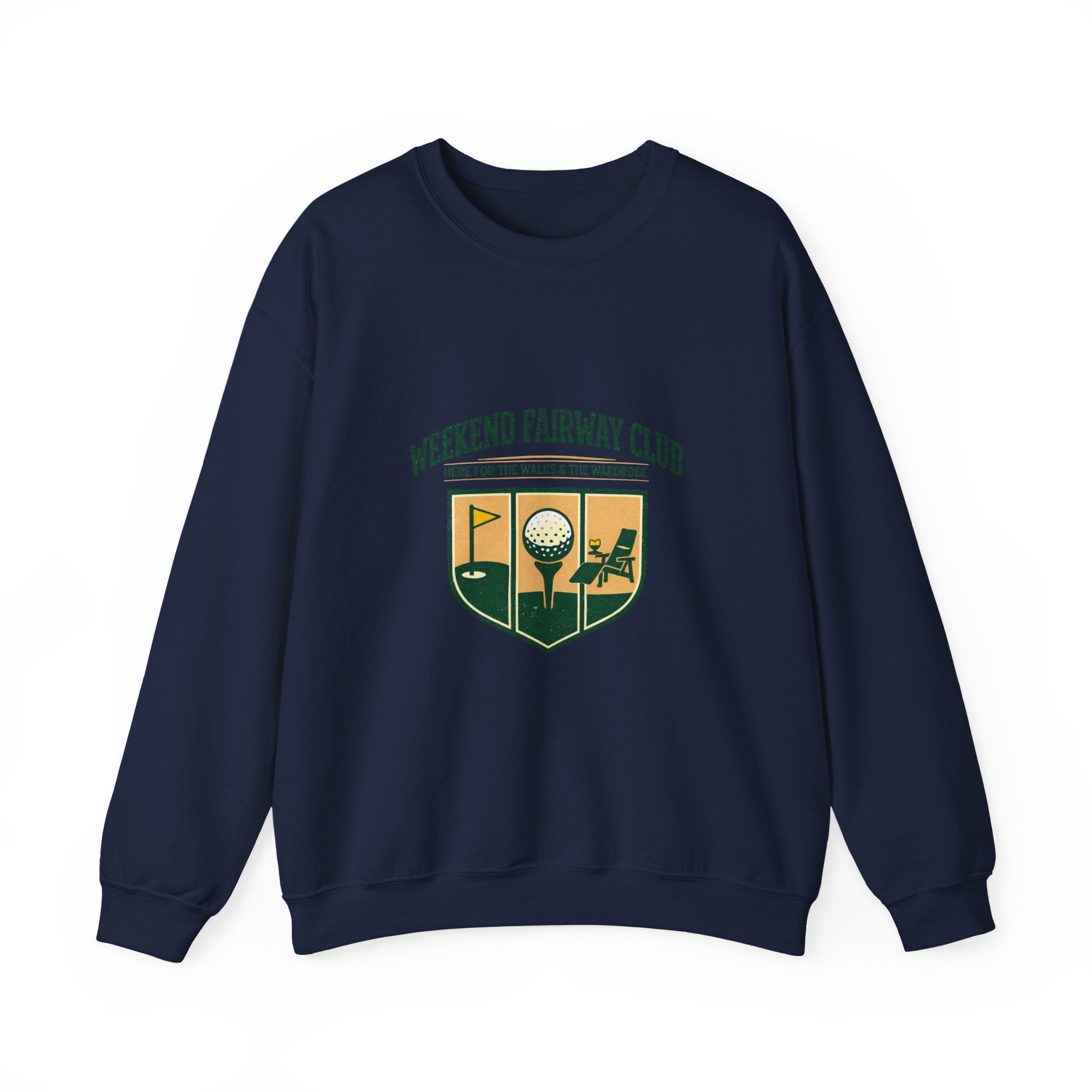 Weekend Fairway Club Crewneck – Unisex Golf Sweatshirt
