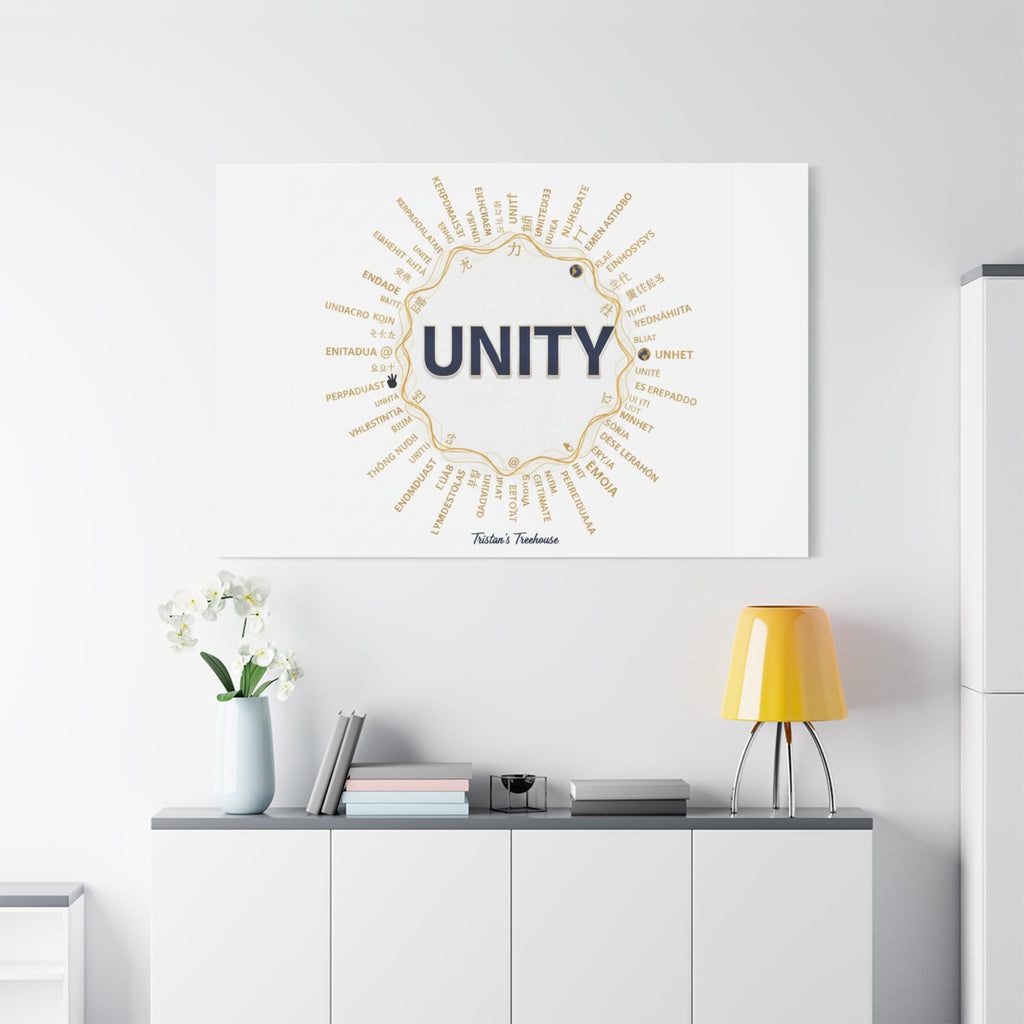 UNITY Canvas, Matte Stretched 1.25" | Dry January sober curious decor