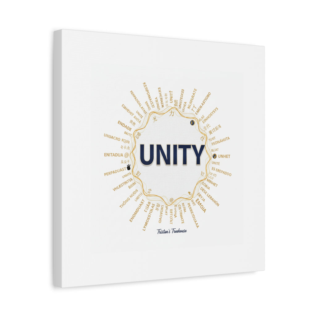 UNITY Canvas, Matte Stretched 1.25" | Dry January sober curious decor