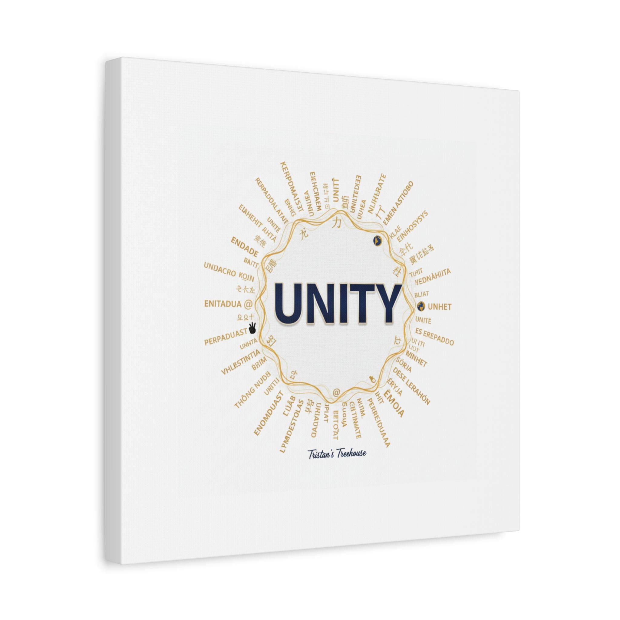 UNITY Canvas, Matte Stretched 1.25" | Dry January sober curious decor