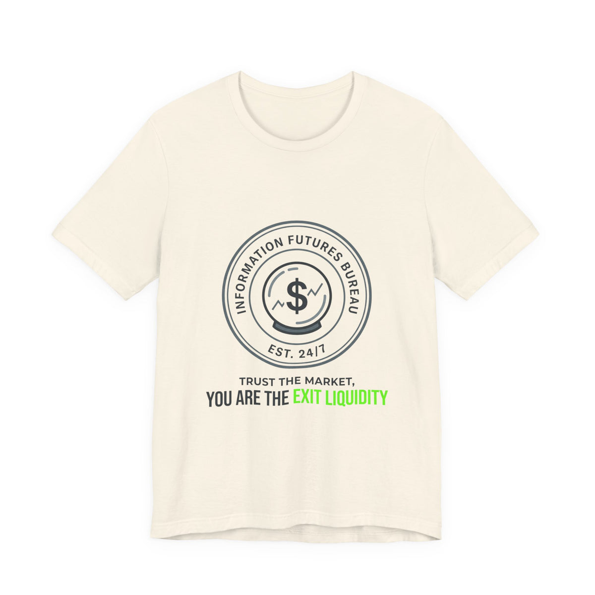 Exit Liquidity Tee | insider trading satire, prediction markets, finance humor