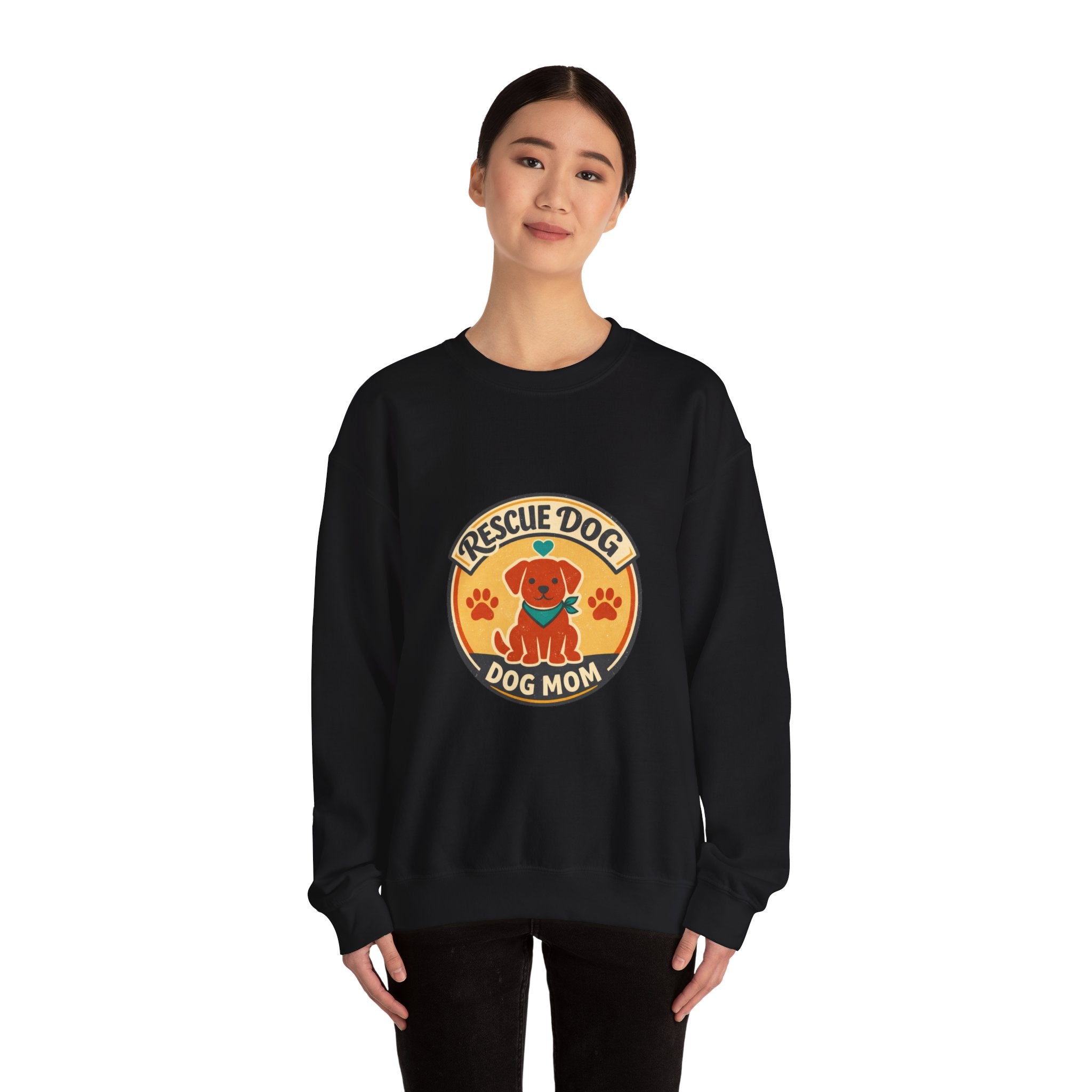 Rescue Dog Dog Mom Sweatshirt | Rescue Pride, Fur Baby