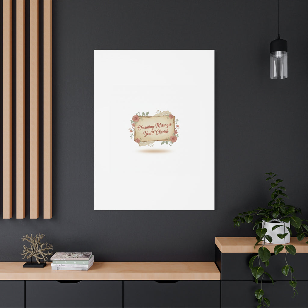 Love Letter Collage Canvas, Vintage Letter Art, Wax Seal Romance Print
