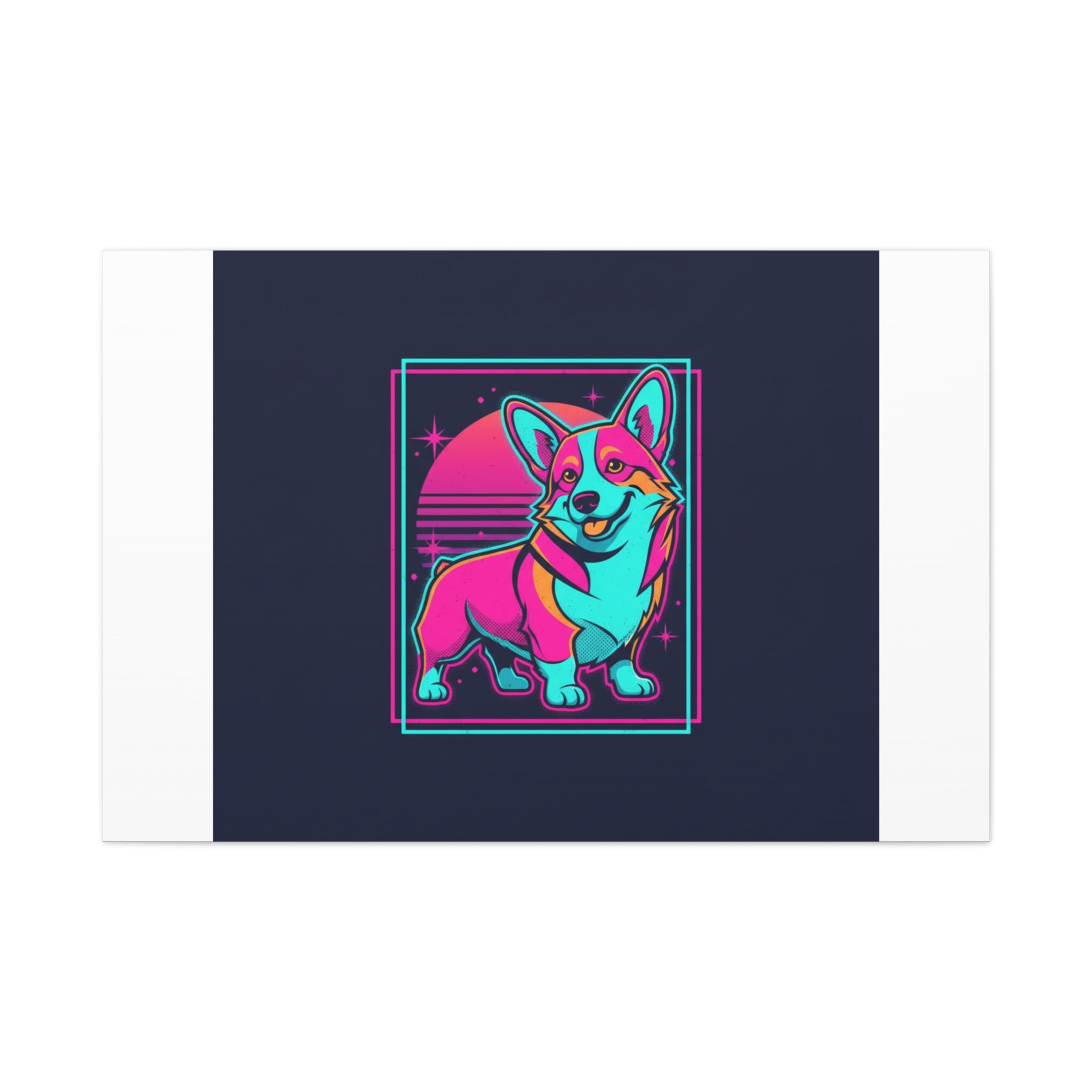Platonic Love Corgi Canvas | Friendship Valentine, Galentine’s Wall Art