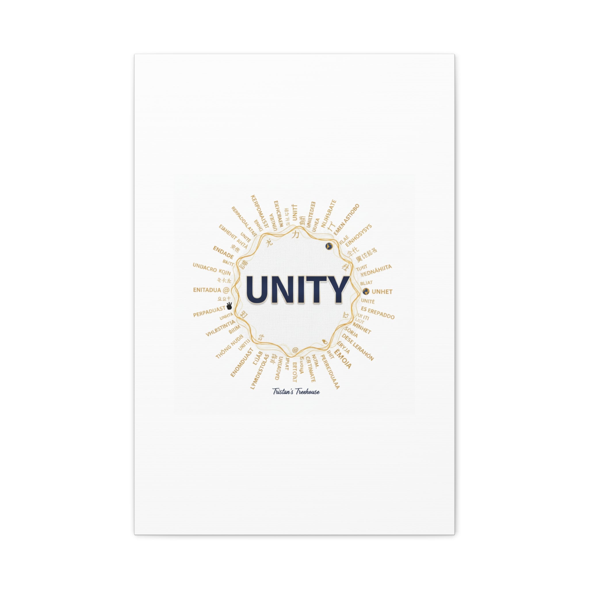 UNITY Canvas, Matte Stretched 1.25" | Dry January sober curious decor