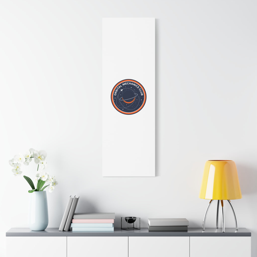Orbital Mechanics Club Canvas | mission patch, space science