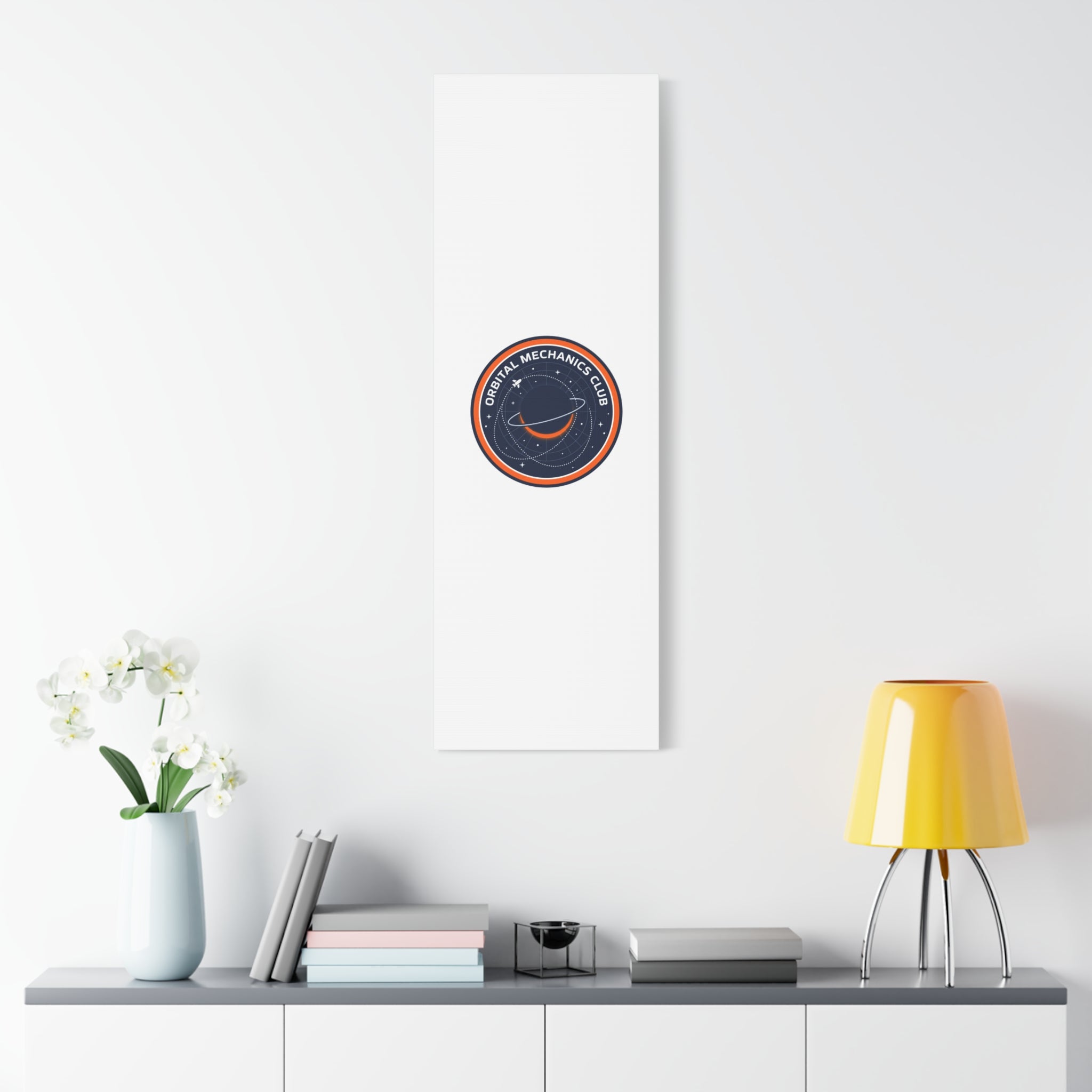 Orbital Mechanics Club Canvas | mission patch, space science