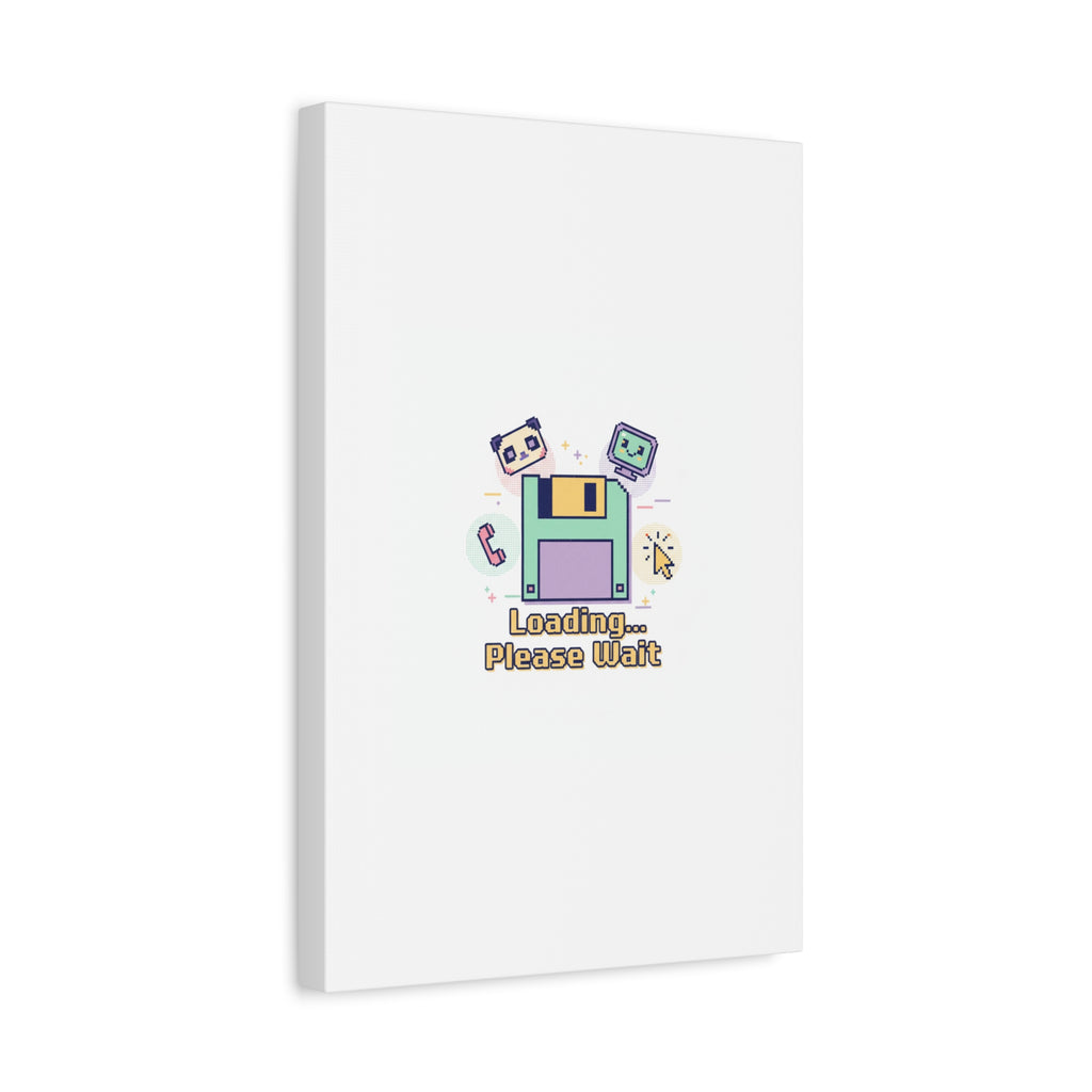 Loading Please Wait Canvas | Old Internet Aesthetic, 90s Web Nostalgia