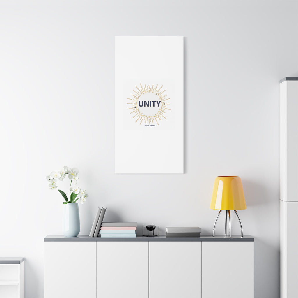 UNITY Canvas, Matte Stretched 1.25" | Dry January sober curious decor
