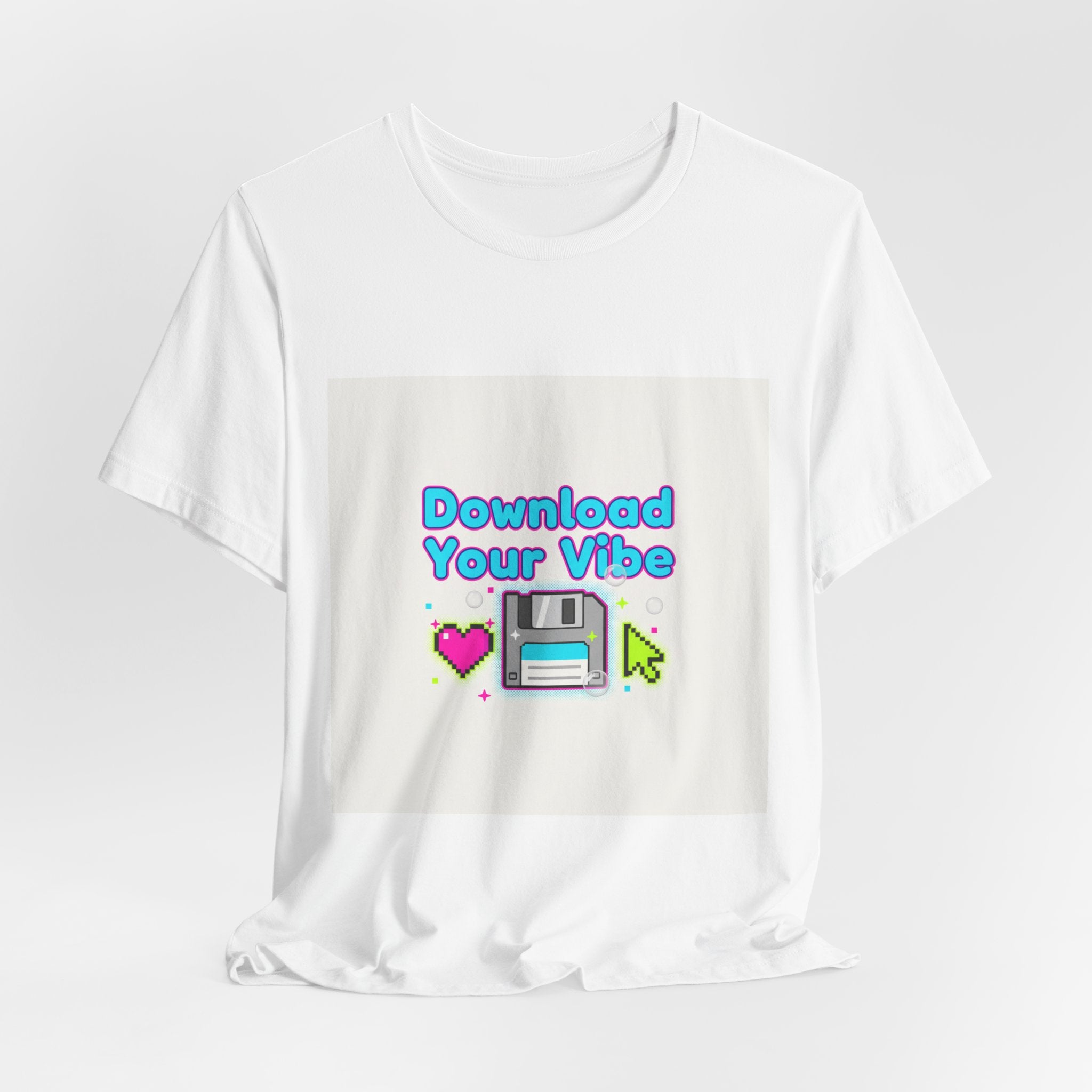 Download Your Vibe Tee | Y2K shirt, retro tech pixel art