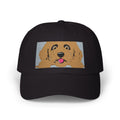 Dad Cap — Happy Golden Retriever Embroidered Patch Hat