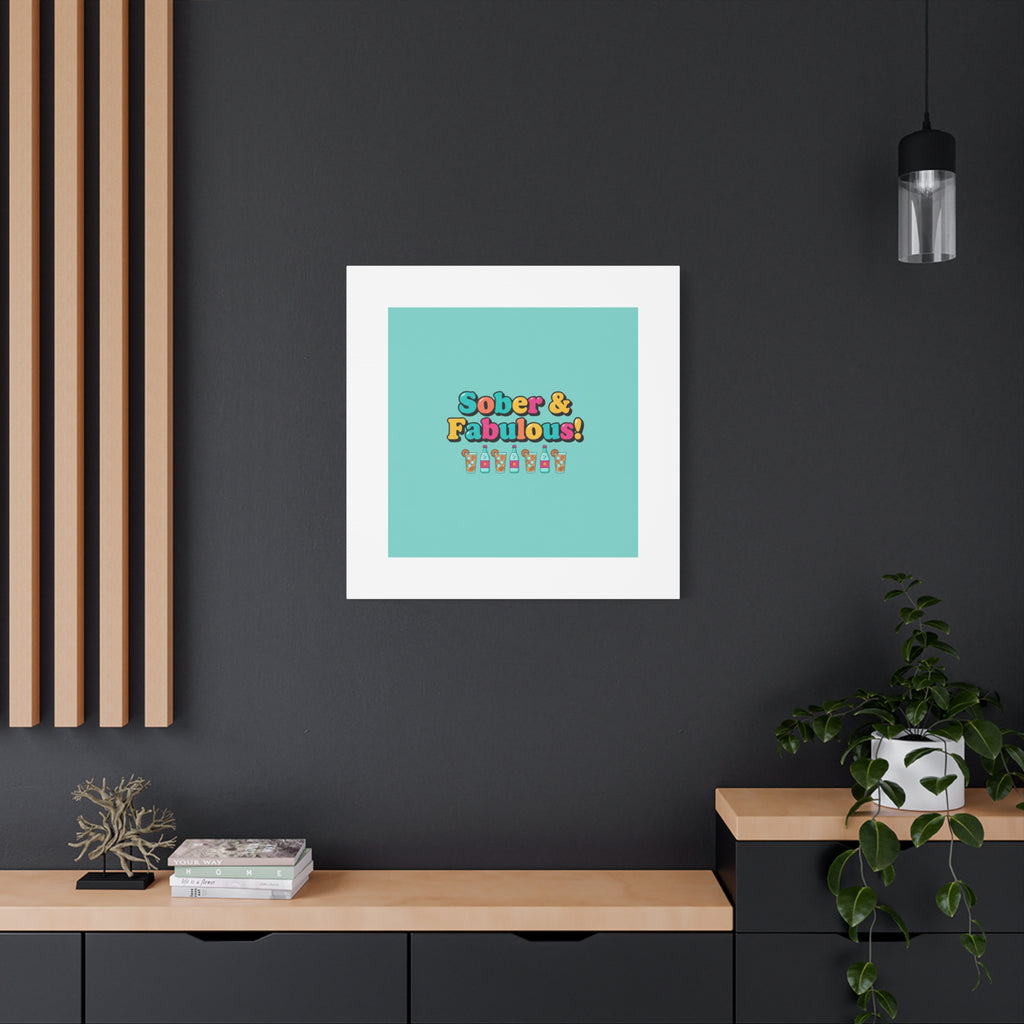 Sober & Fabulous! Canvas | Dry January, Mocktail Trend