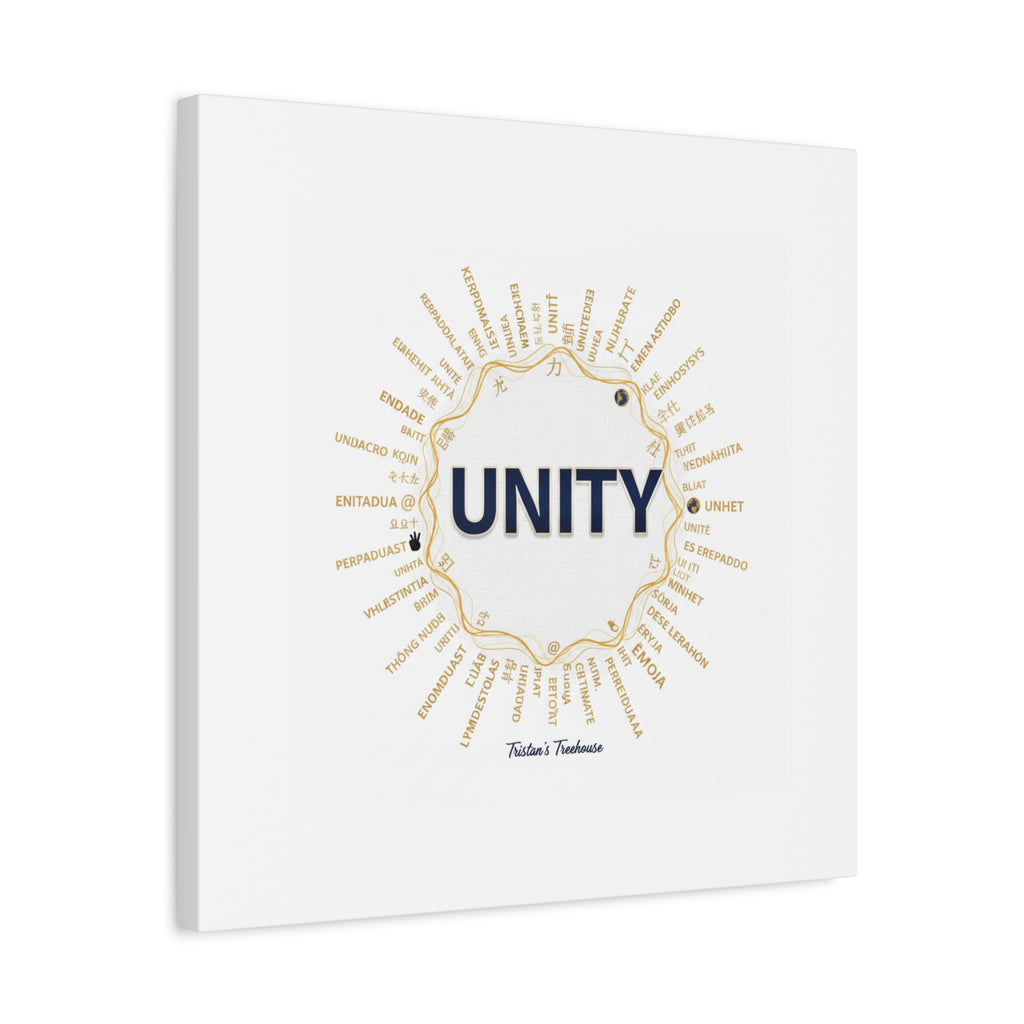 UNITY Canvas, Matte Stretched 1.25" | Dry January sober curious decor