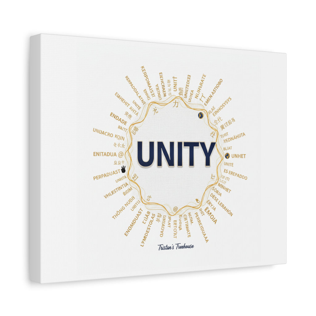 UNITY Canvas, Matte Stretched 1.25" | Dry January sober curious decor