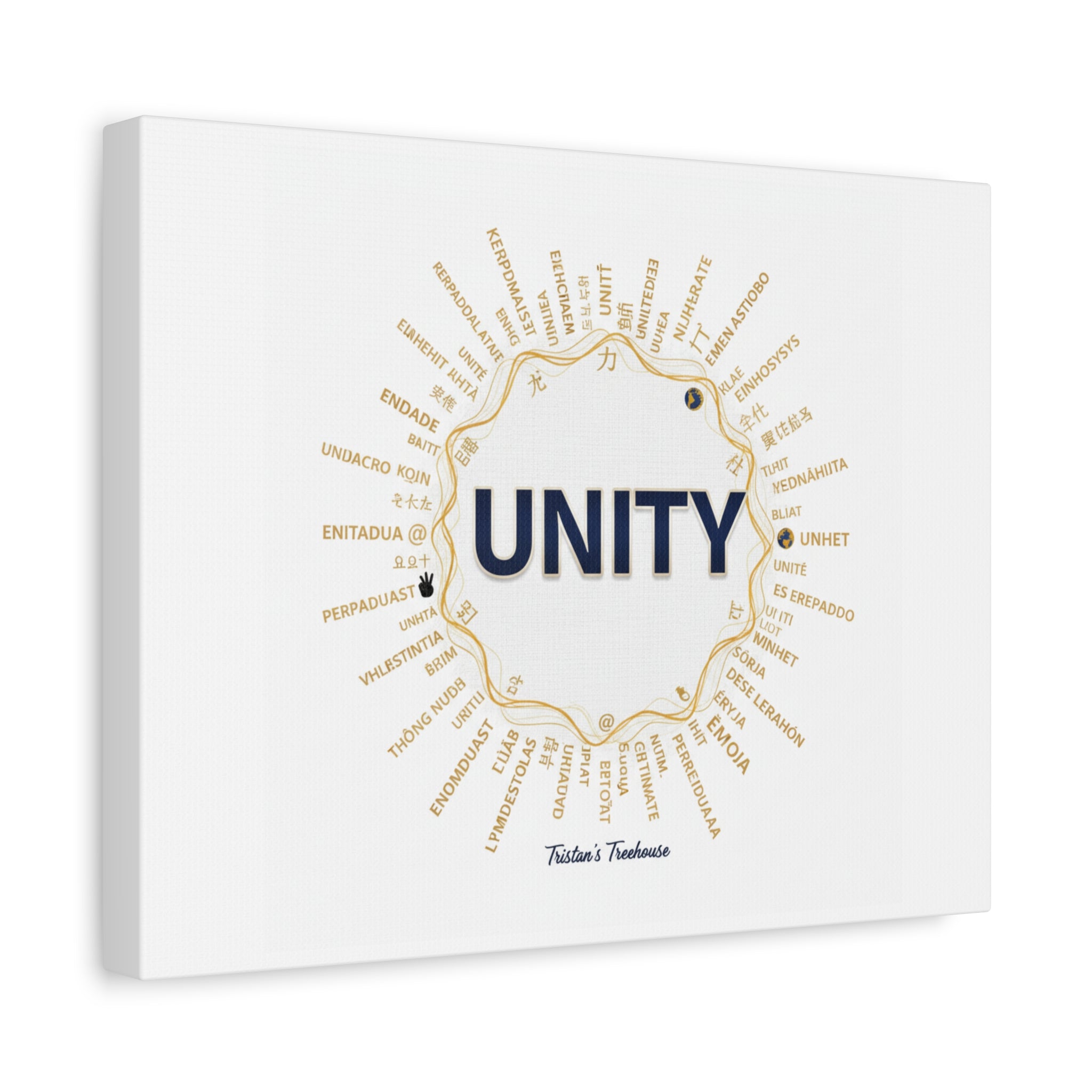 UNITY Canvas, Matte Stretched 1.25" | Dry January sober curious decor