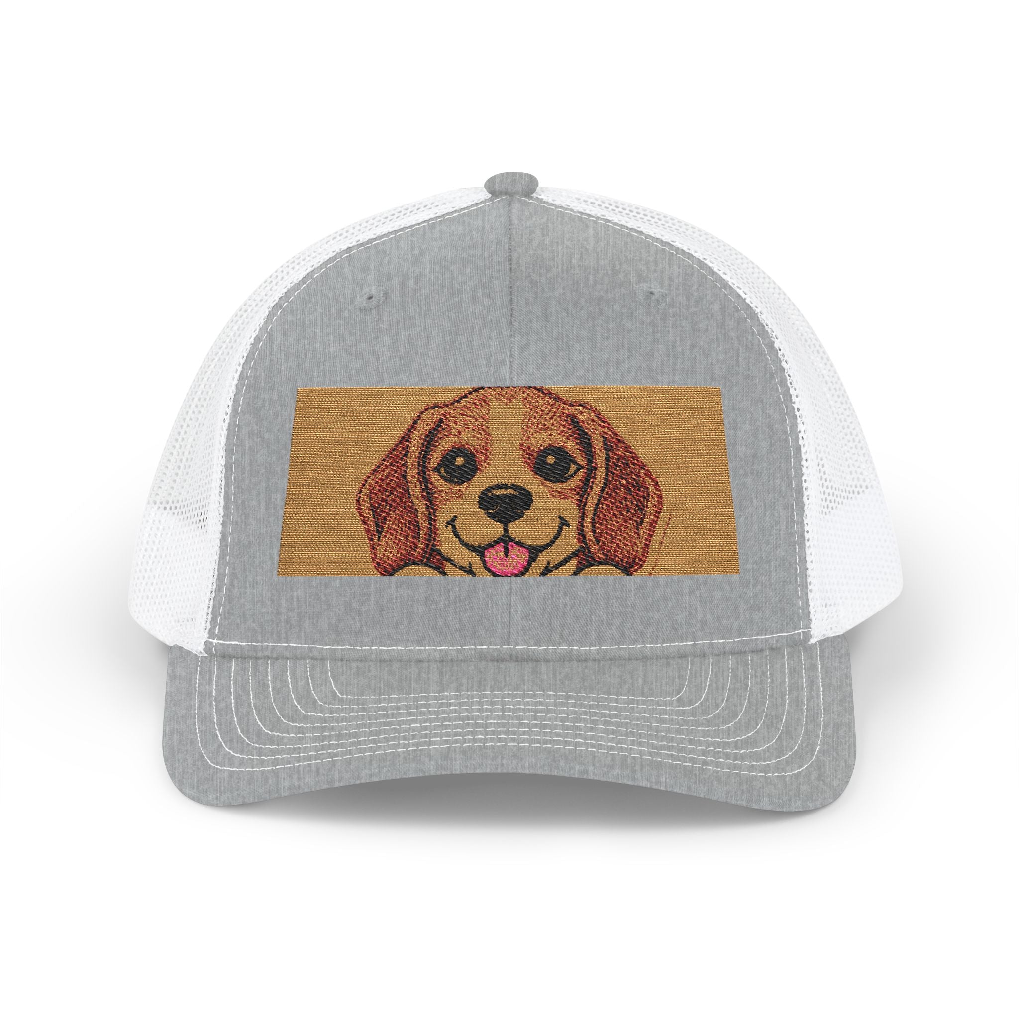 Golden Dog Meme Embroidered Trucker Hat