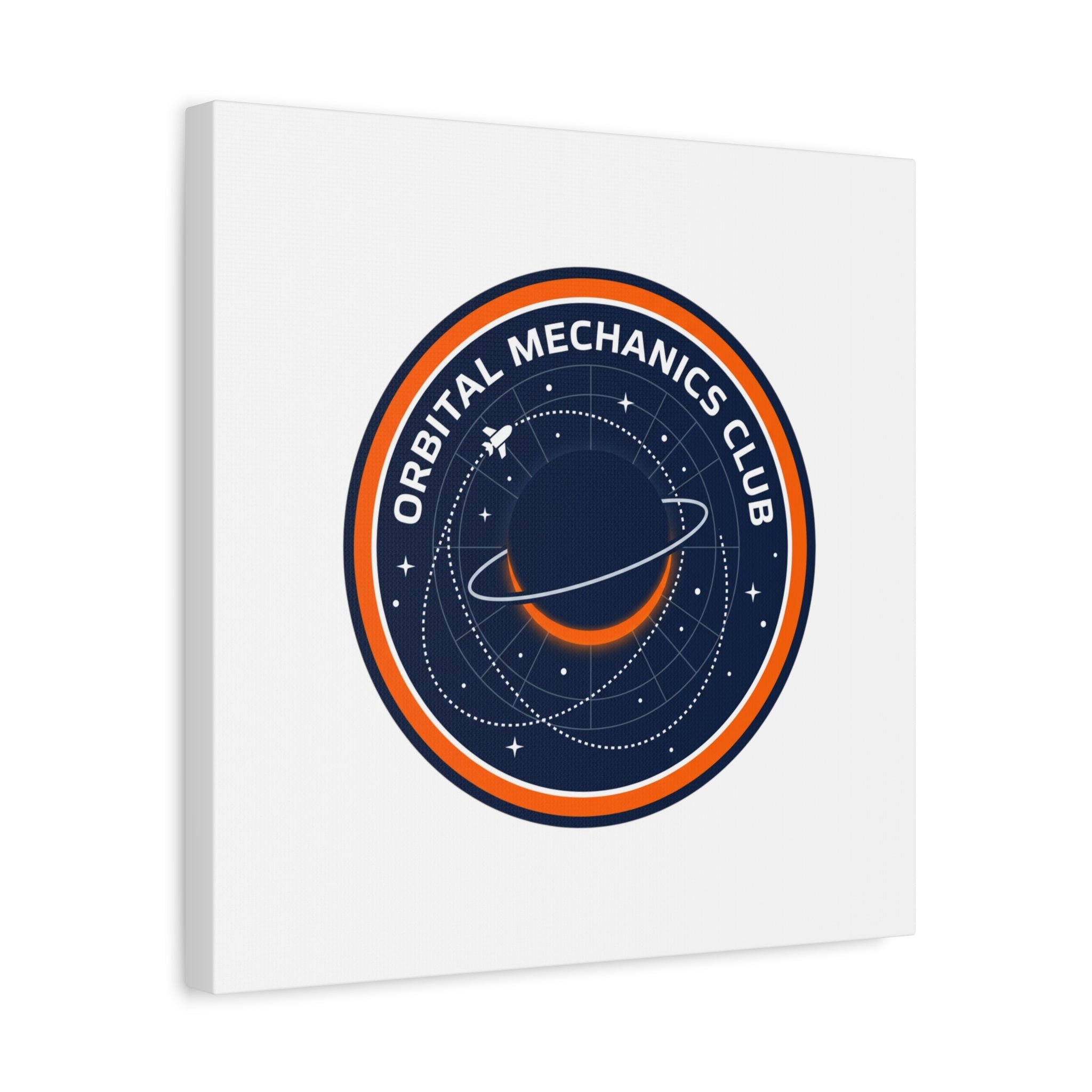 Orbital Mechanics Club Canvas | mission patch, space science