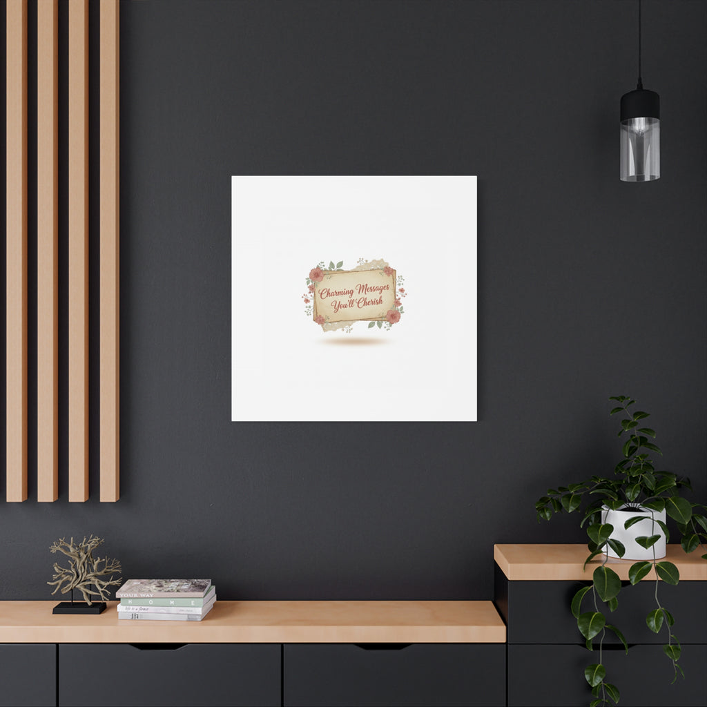 Love Letter Collage Canvas, Vintage Letter Art, Wax Seal Romance Print