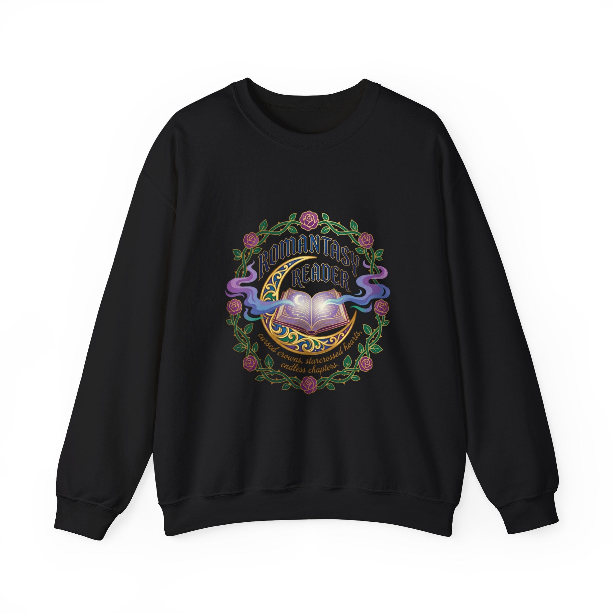 Romantasy Reader Crewneck Sweatshirt | romantasy, book lover