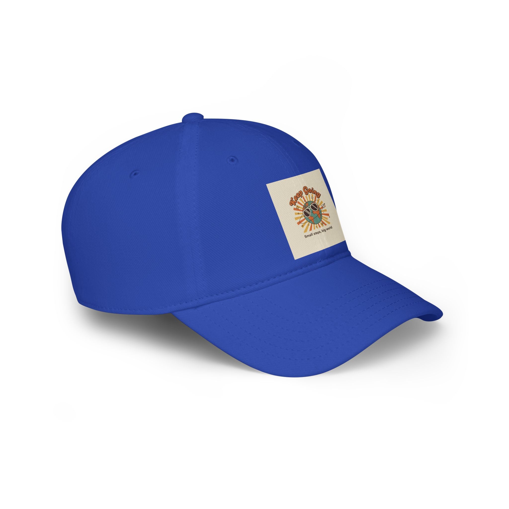 Keep Going: Small Steps, Big World Motivational Cap