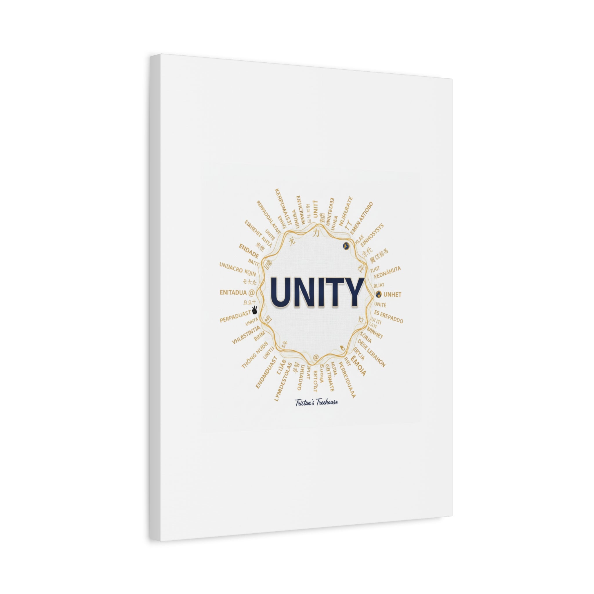 UNITY Canvas, Matte Stretched 1.25" | Dry January sober curious decor