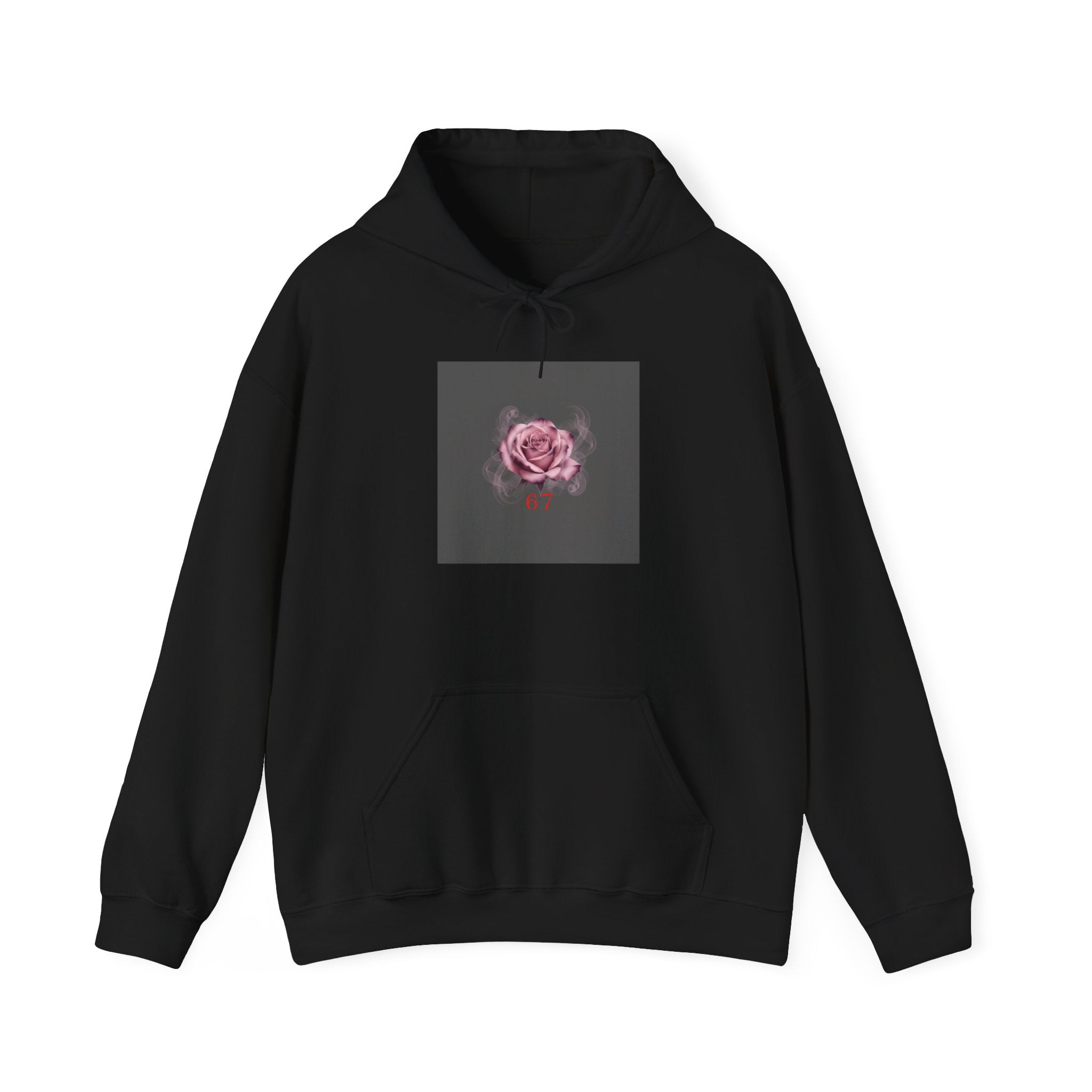 Moon Rose Hoodie, soft goth aesthetic | dark romance sweatshirt