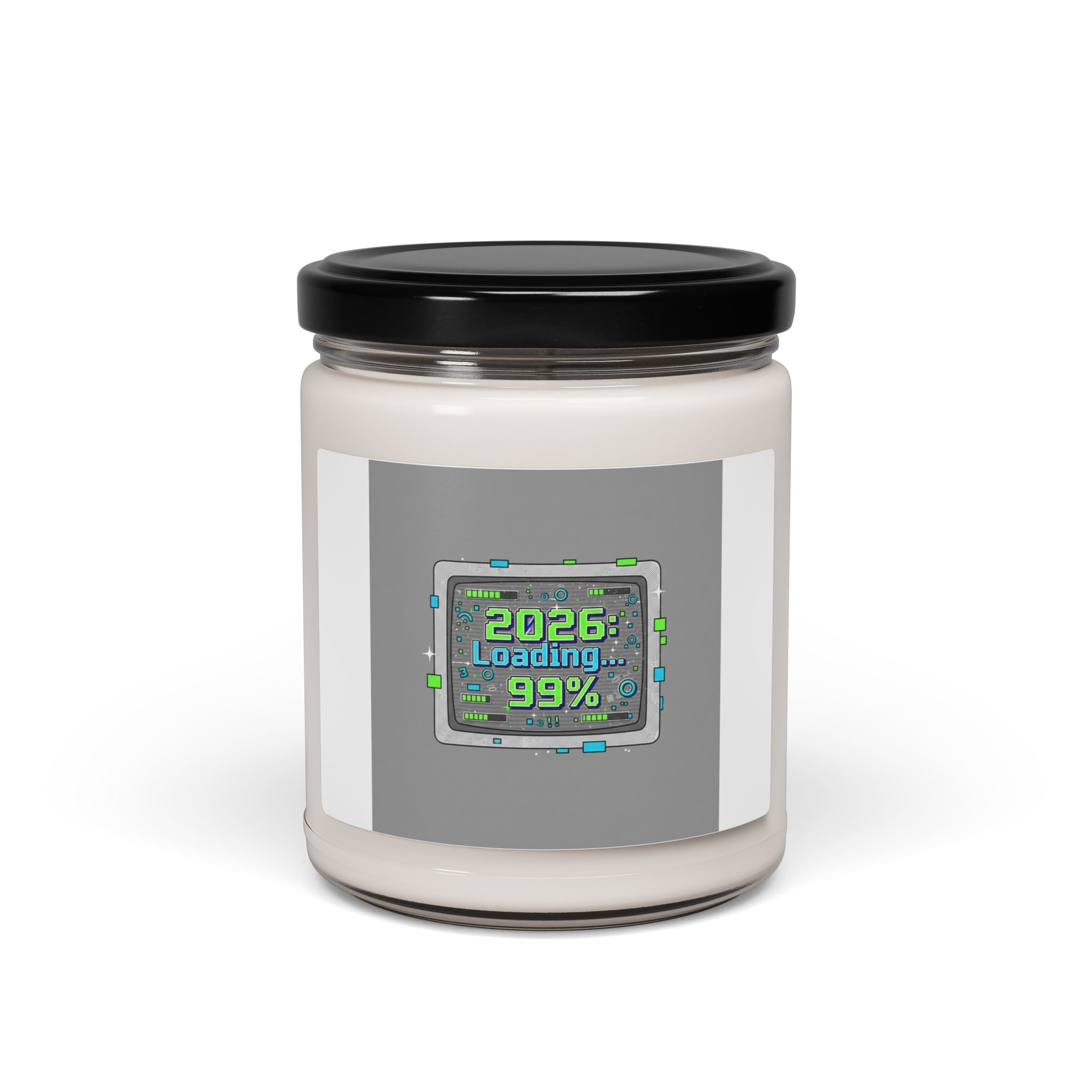 2026 Loading 99% Soy Candle | NYE countdown, Retro system UI