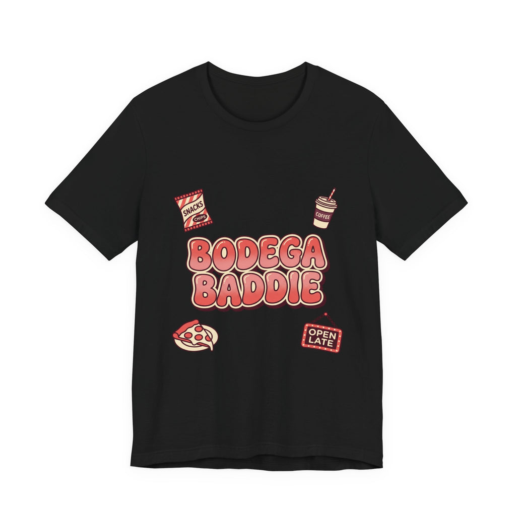 Bodega Baddie Tee | NYC Spanglish Y2K cherries deli sign
