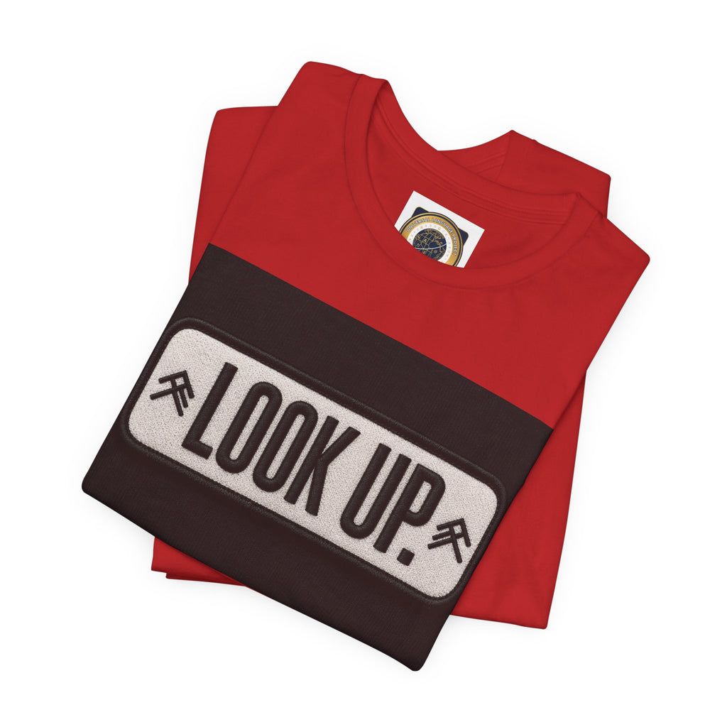 Look Up Tee — Inspirational Graphic T‑Shirt