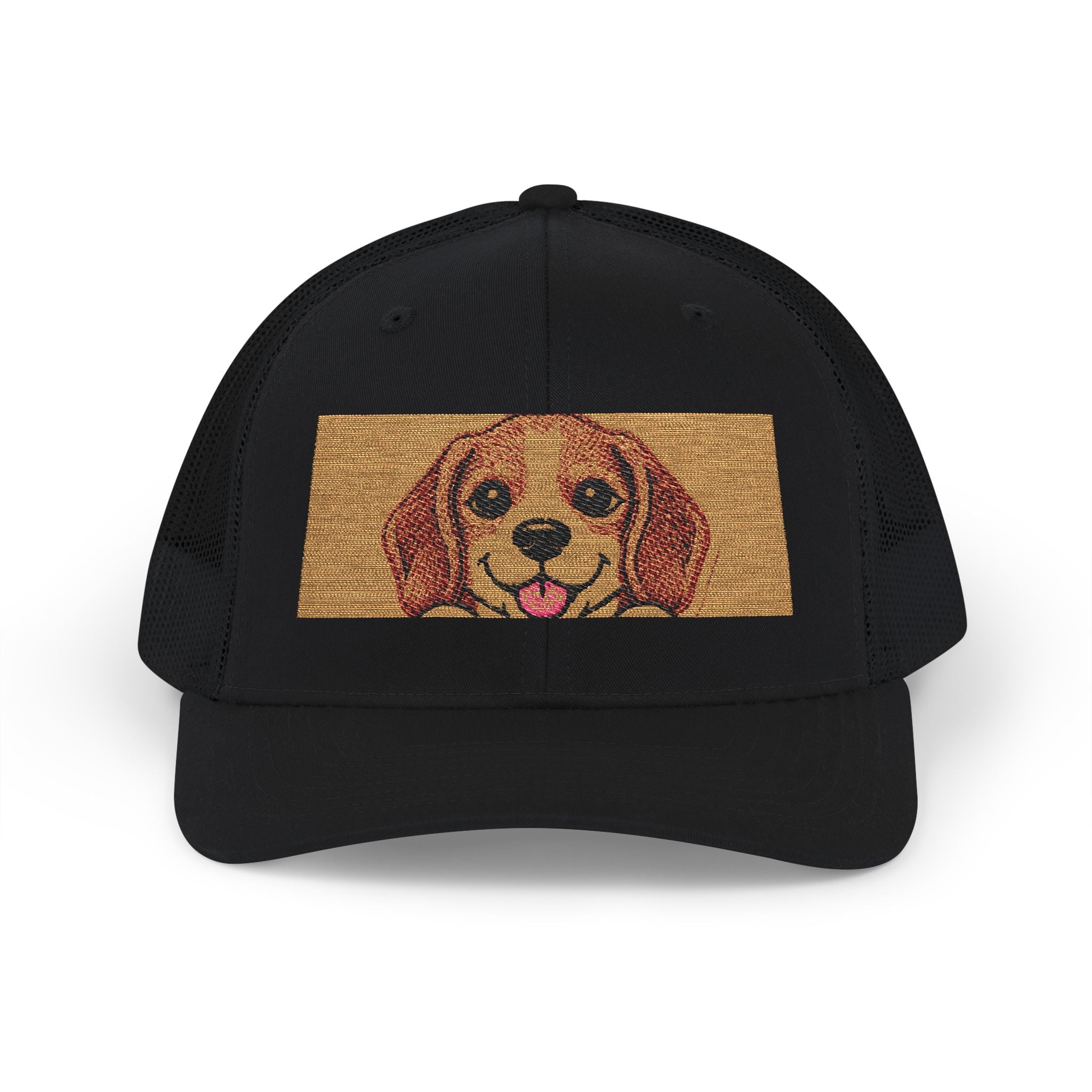 Golden Dog Meme Embroidered Trucker Hat