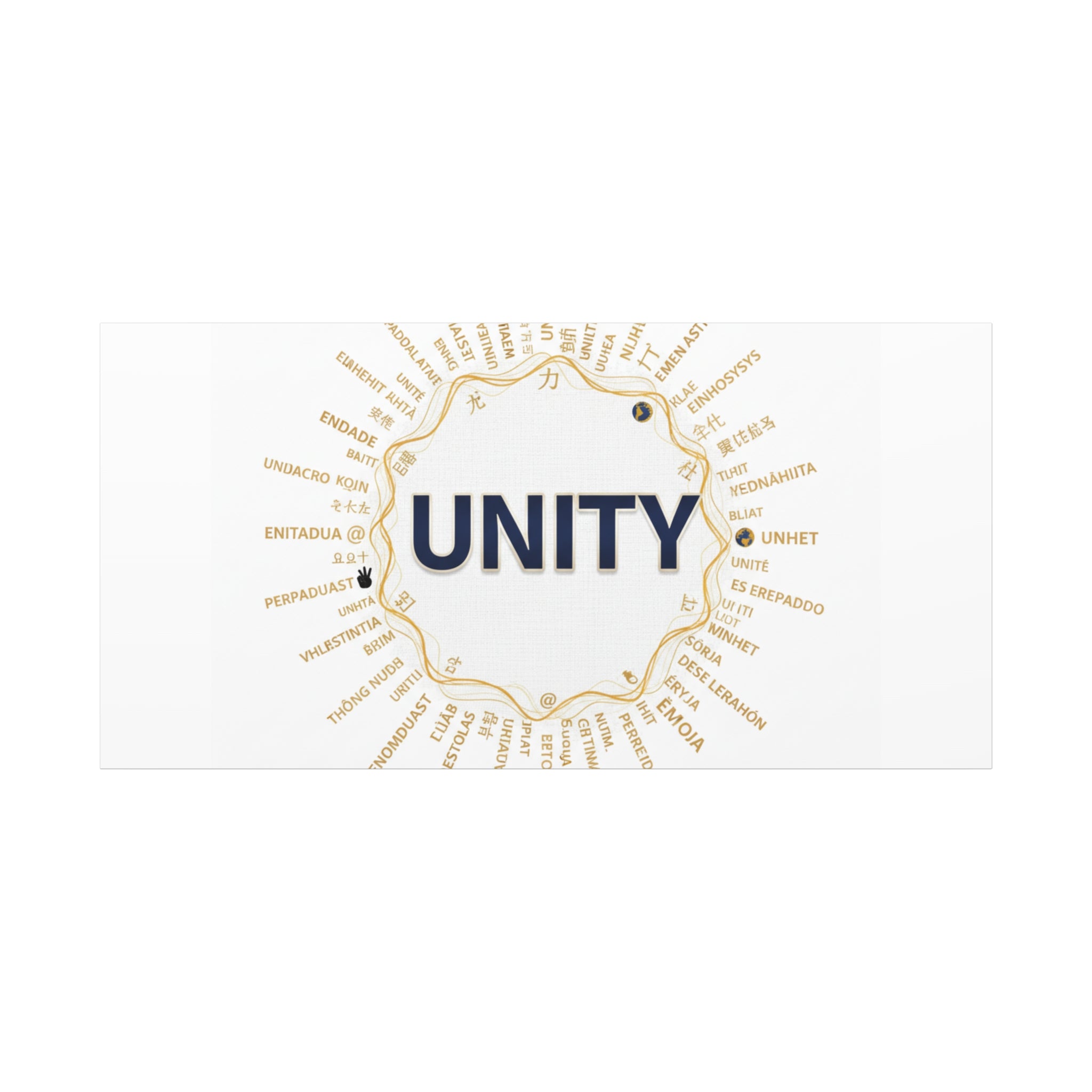 UNITY Canvas, Matte Stretched 1.25" | Dry January sober curious decor