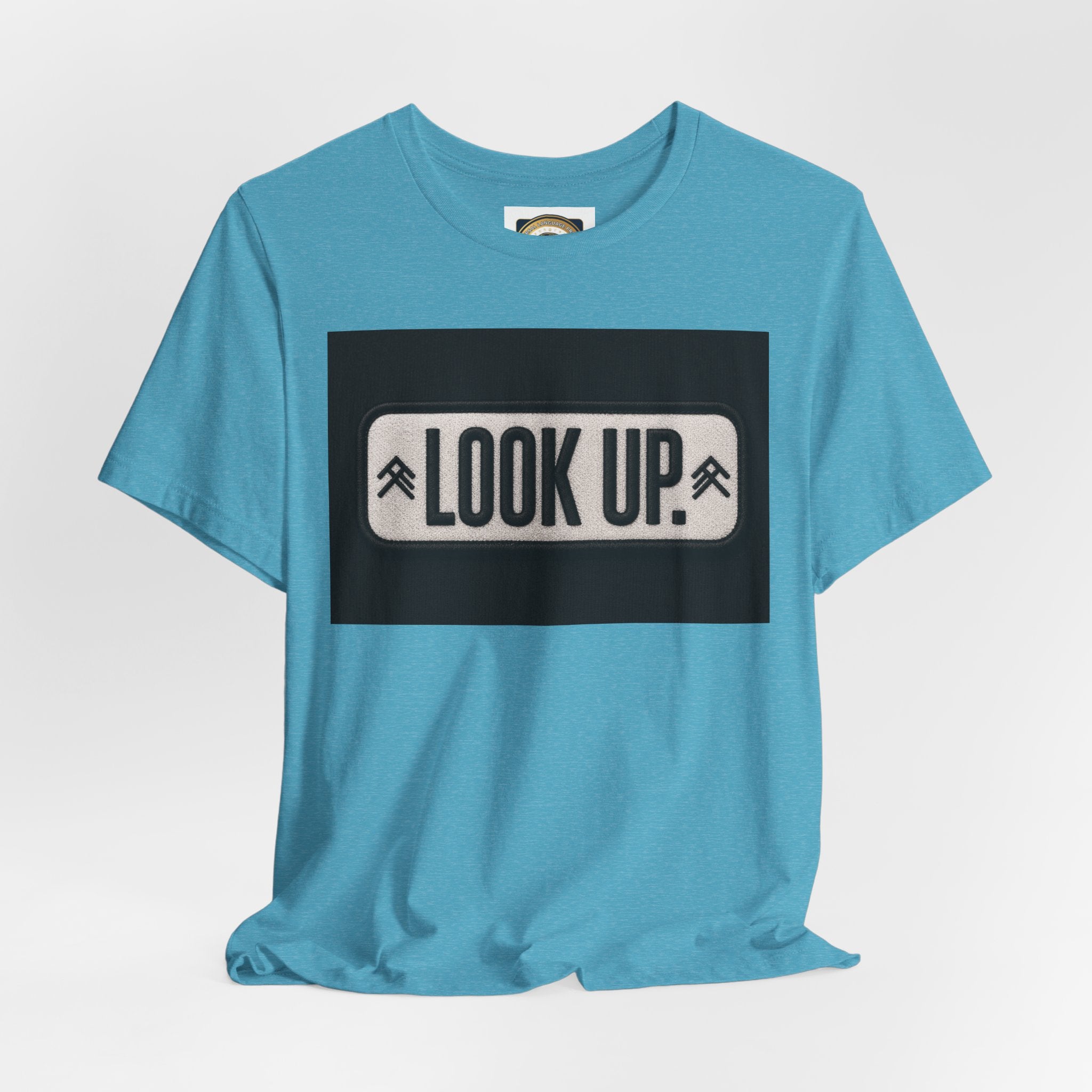 Look Up Tee — Inspirational Graphic T‑Shirt