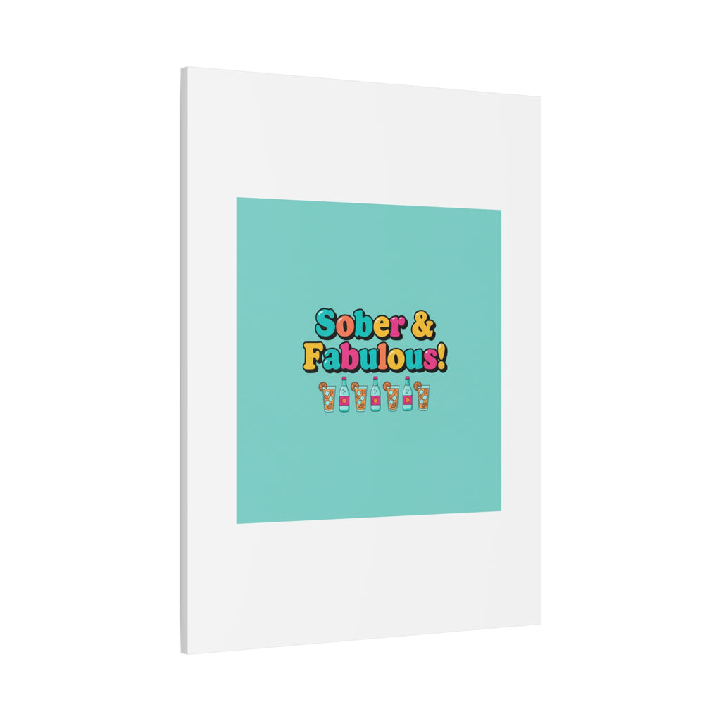 Sober & Fabulous! Canvas | Dry January, Mocktail Trend