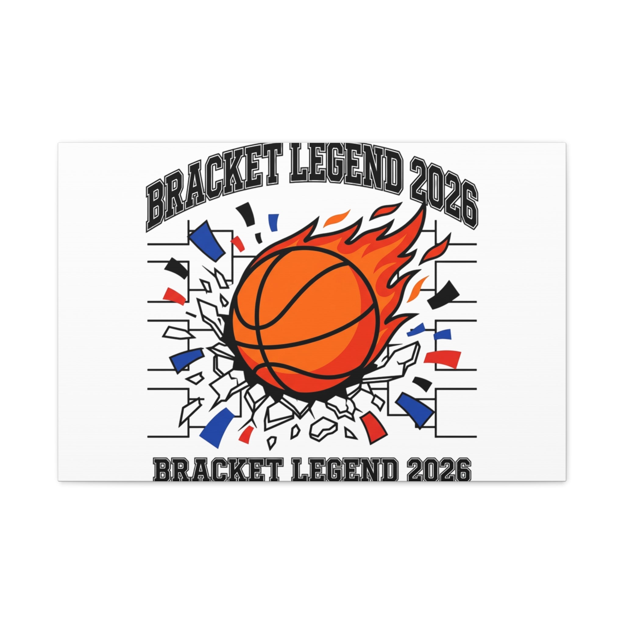 Bracket Legend 2026 Canvas | College Tournament Basketball, Bracket, Gameday