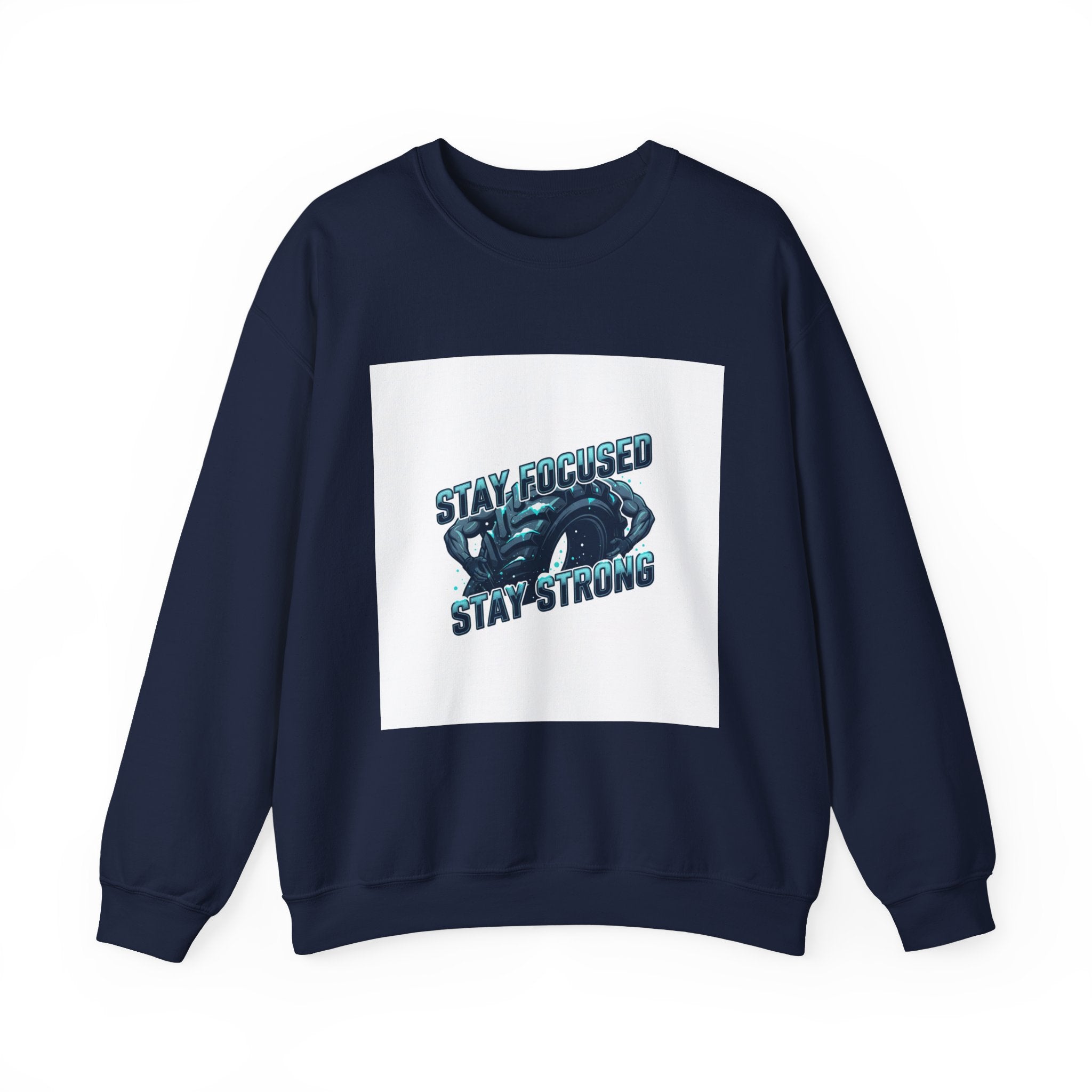 Stay Focused Stay Strong Sweatshirt | winter workout shirt, gym motivation
