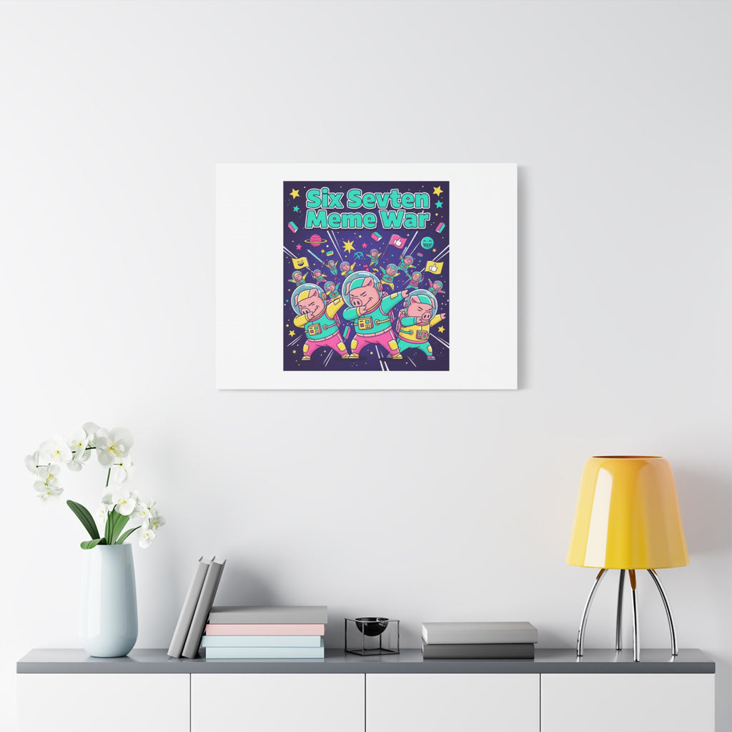 Six Sevven Meme War™ Canvas Tote | Nissspelled Edition