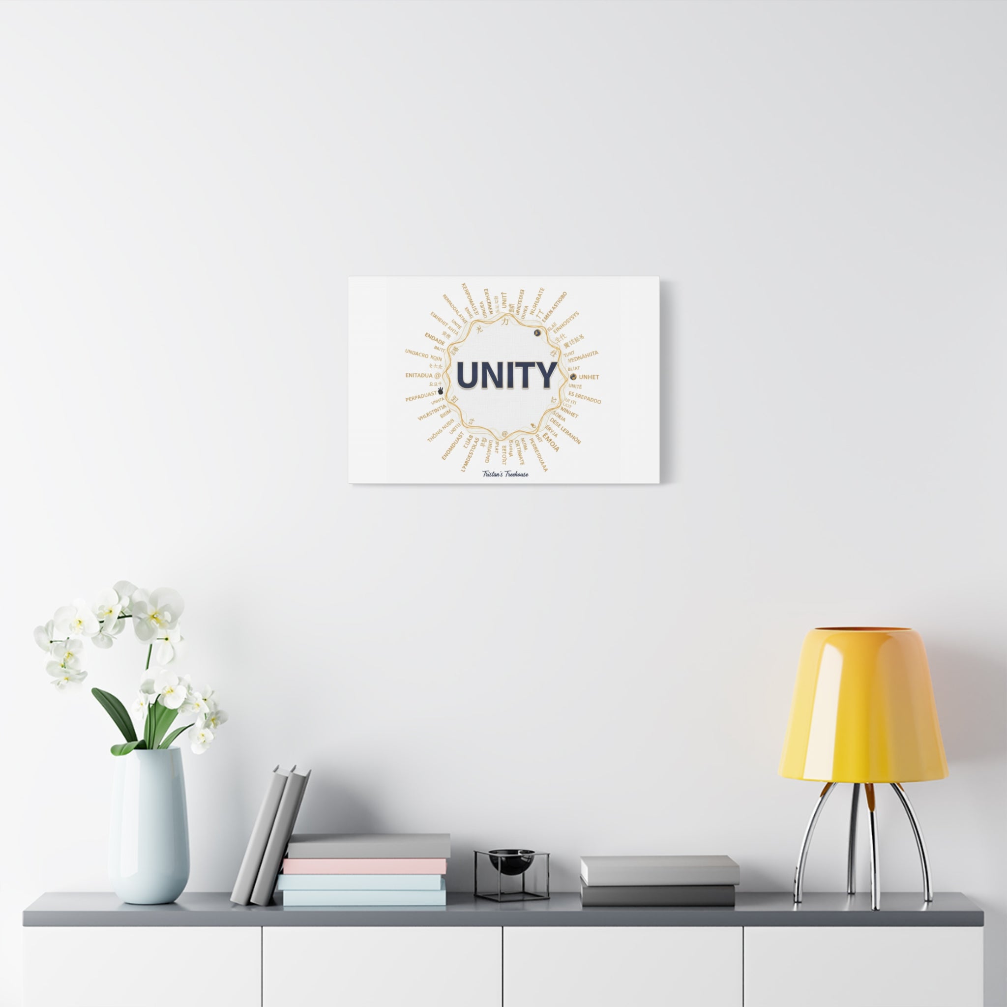 UNITY Canvas, Matte Stretched 1.25" | Dry January sober curious decor
