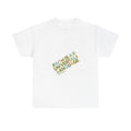 T-Shirt — "Faith Is A Universal Language" Retro Rainbow Text Tee